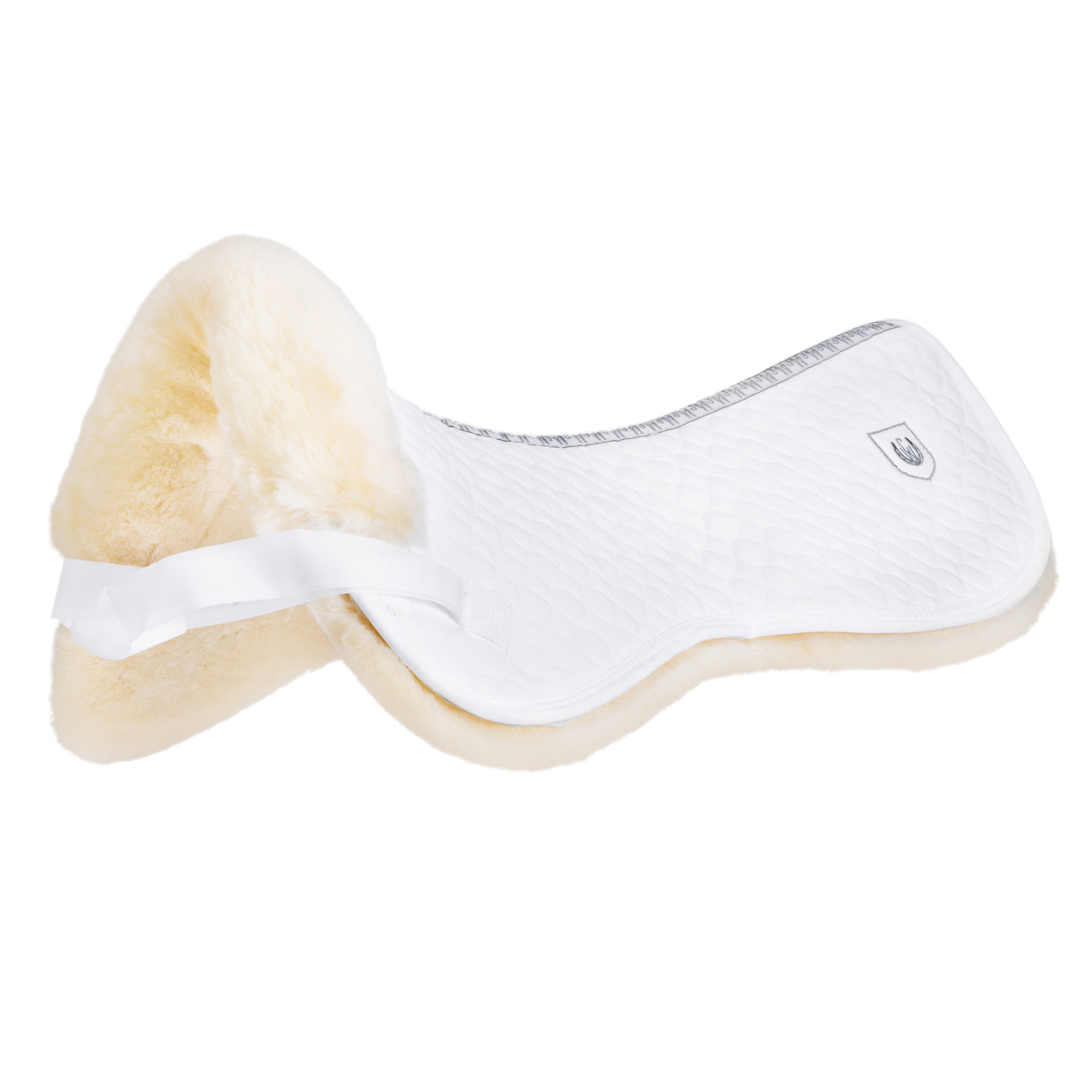 White/Off-white Christ Sadelpad