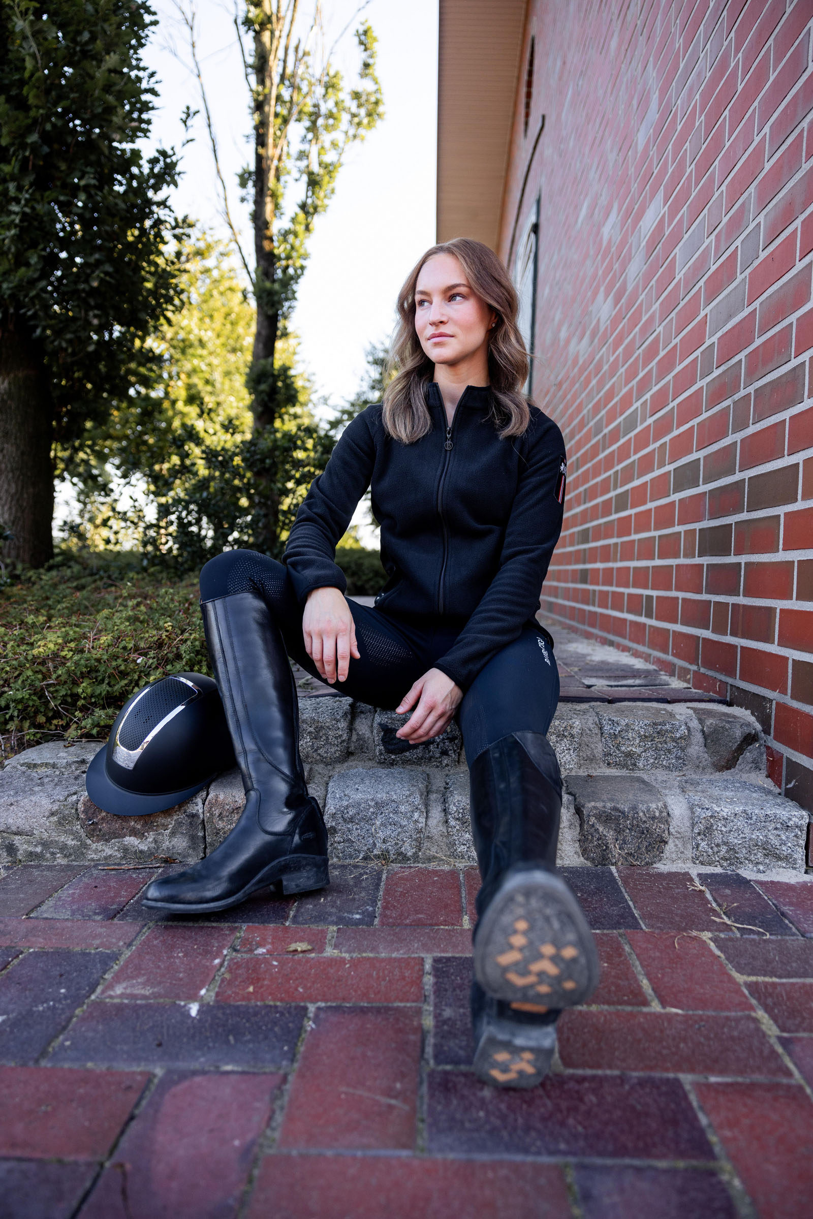 B Vertigo Cleo ridjacka i stretchfleece f&ouml;r dam