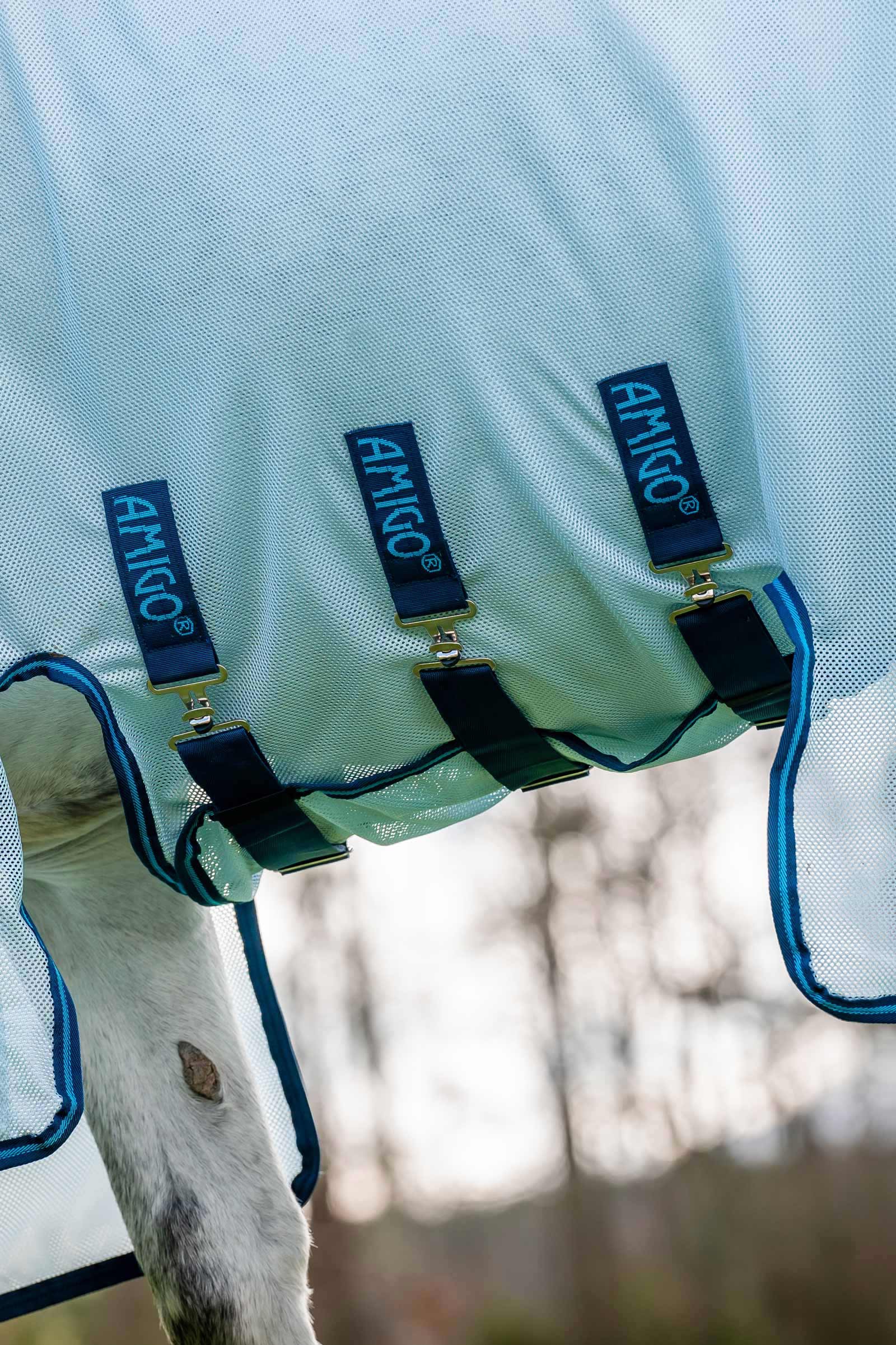 Horseware Amigo Bug Buster flugt&auml;cke med avtagbar halsdel