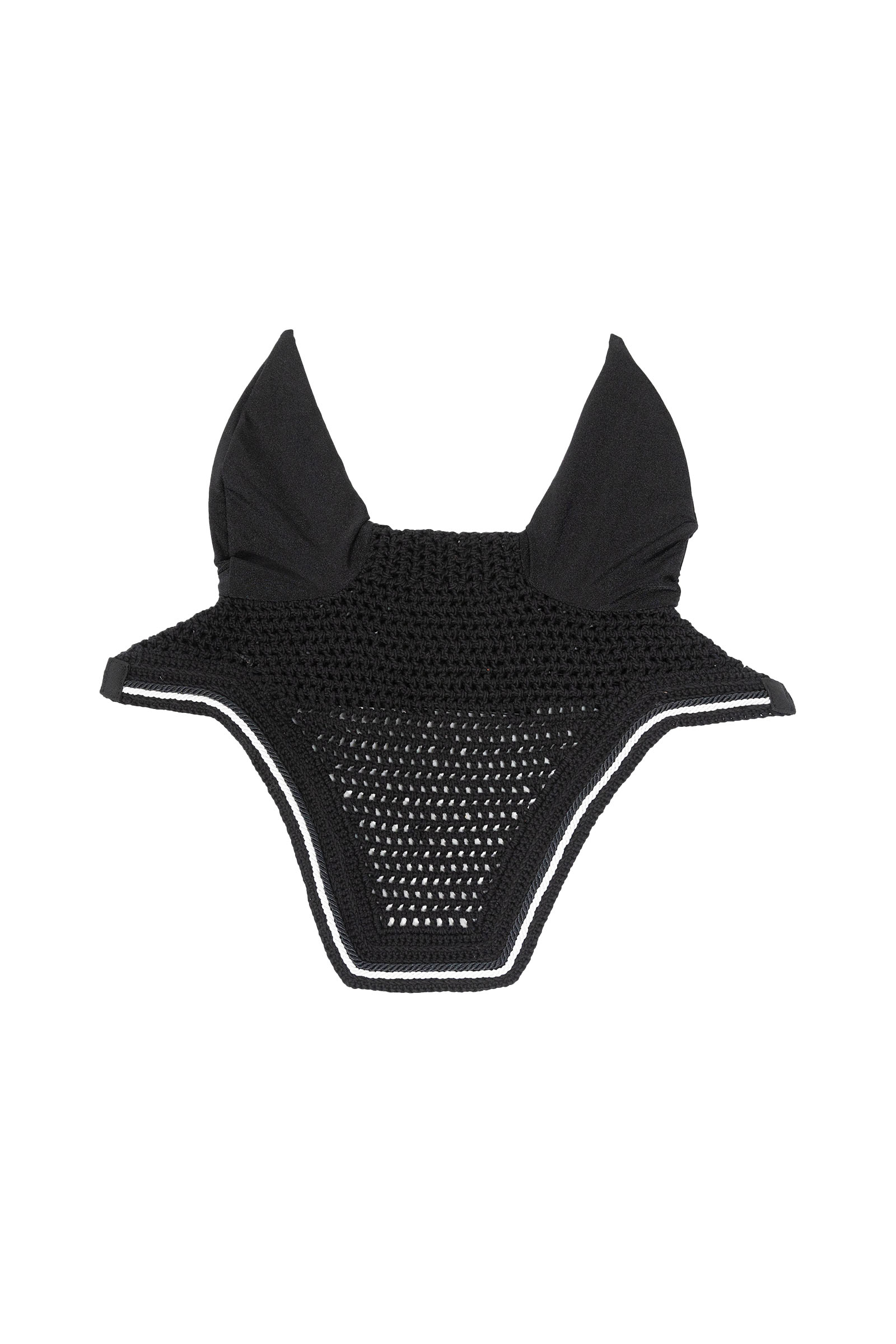 black Kentucky Horsewear flughuva Wellington Diamond Rope Soundless