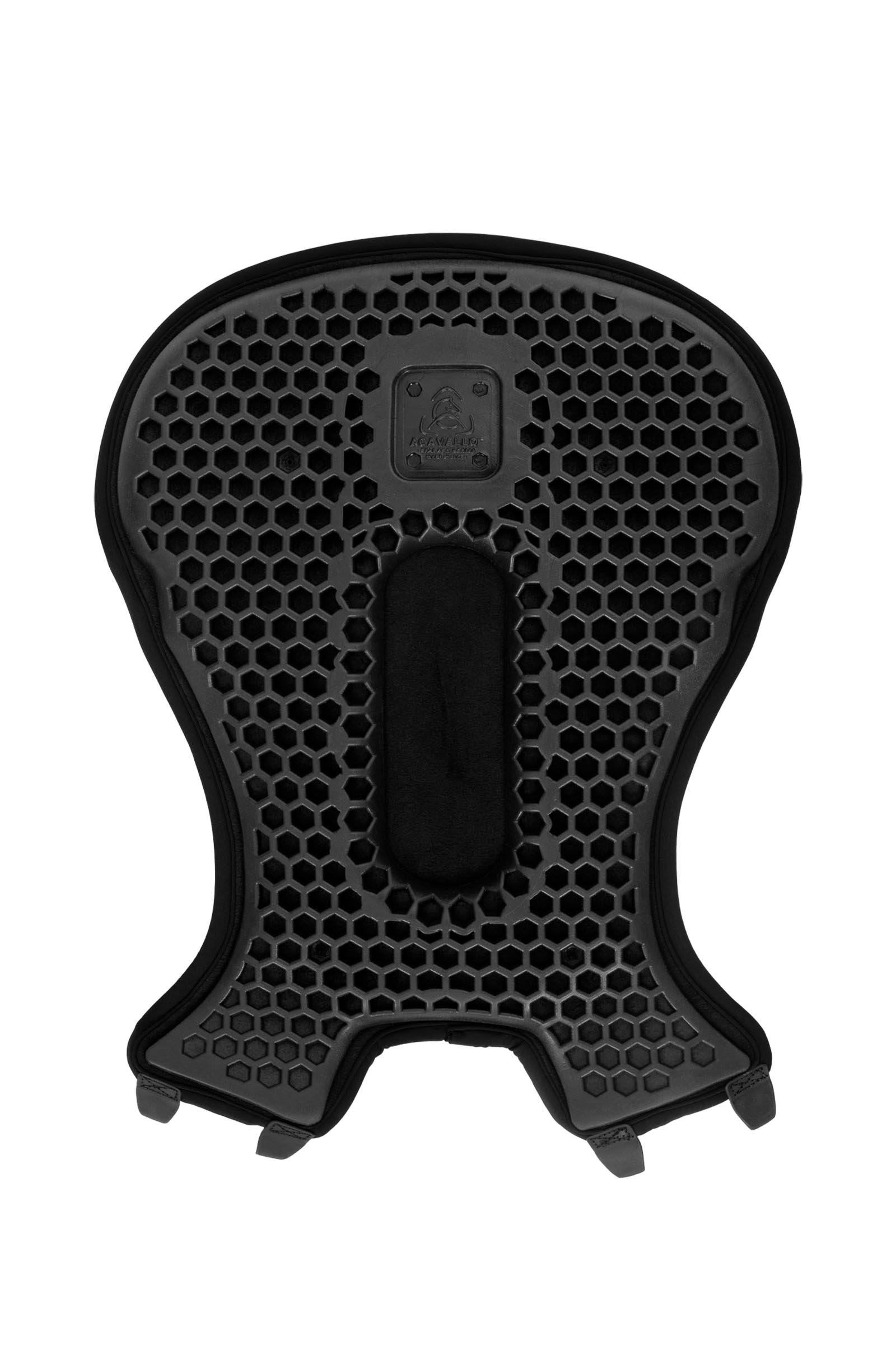 Black Acavallo Ortho-Pubis s&auml;tes&ouml;verdrag western Hexa Gel-Out Dri-Lex, 20 mm  