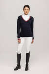 Tommy Hilfiger Equestrian Indiana damtröja med V-ringning