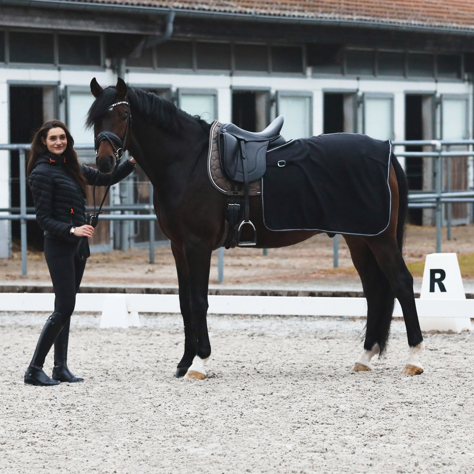 Horze Kiel Fleece l&auml;ndt&auml;cke
