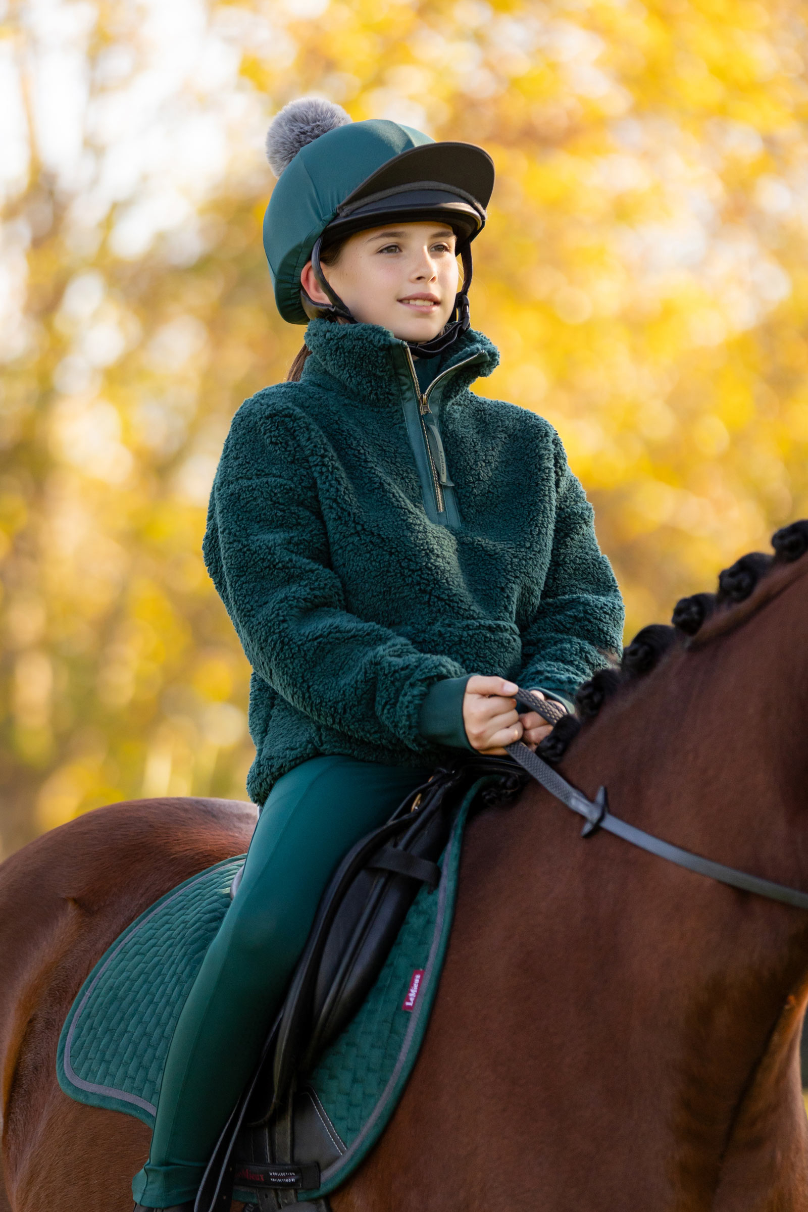 LeMieux Young Rider Tia Teddy fleece tröja