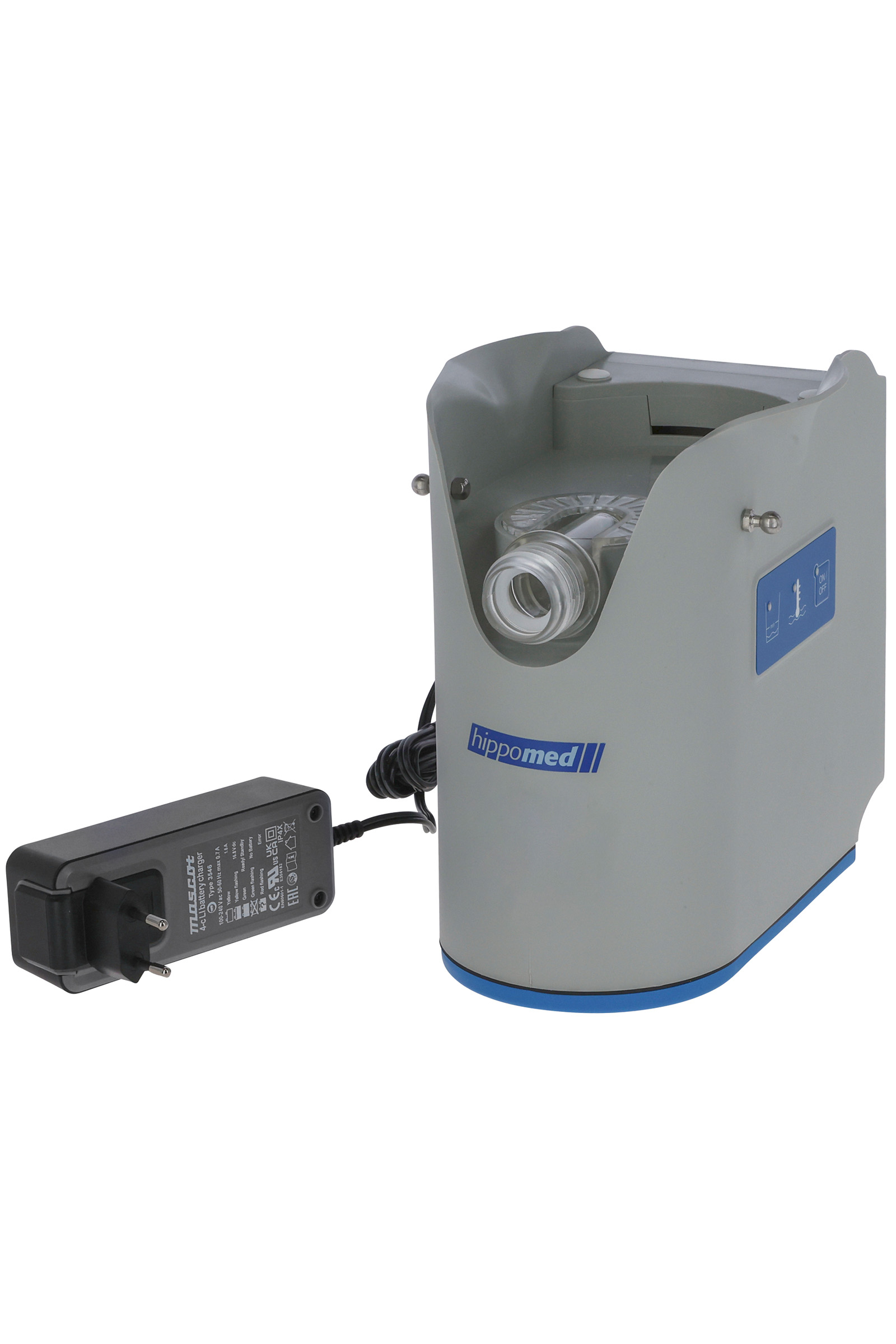 Hippomed AirOne Flex batteri ultraljudsinhalator utan mask