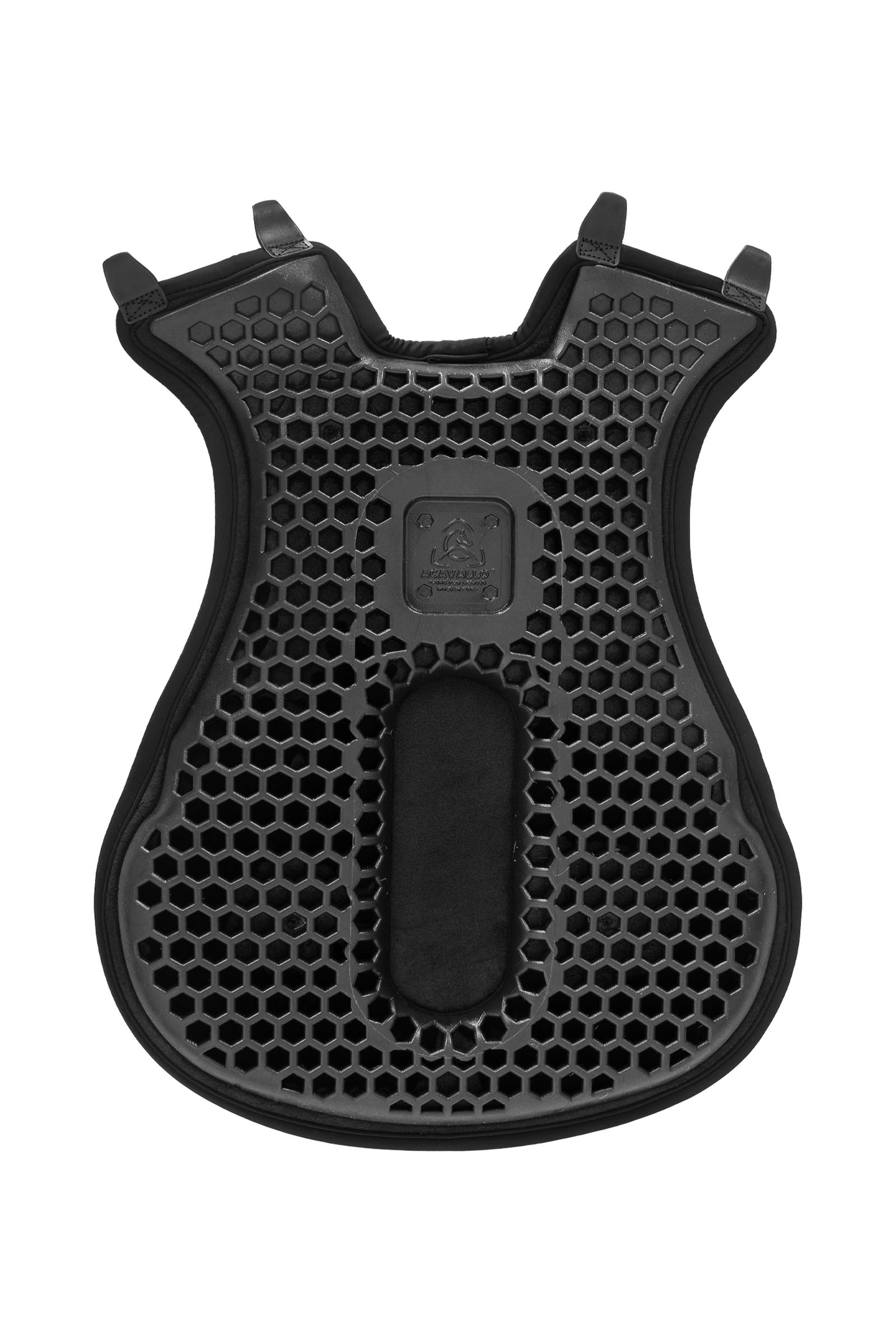 Black Acavallo Ortho-Coccyx s&auml;tes&ouml;verdrag western Hexa Gel-Out Dri-Lex, 20 mm  