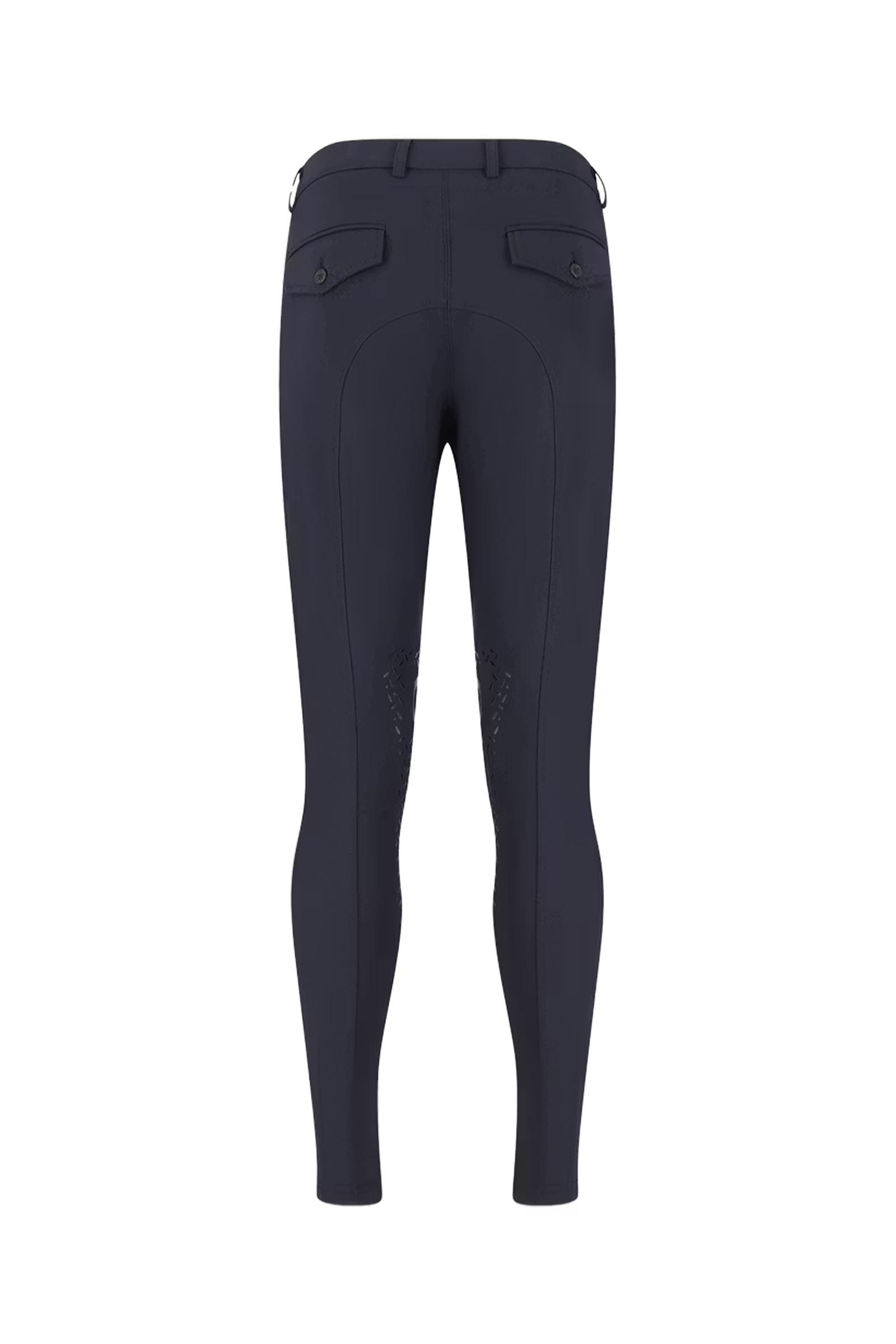 Navy Kentucky Horsewear Mexico herrridbyxor med kn&auml;grip  