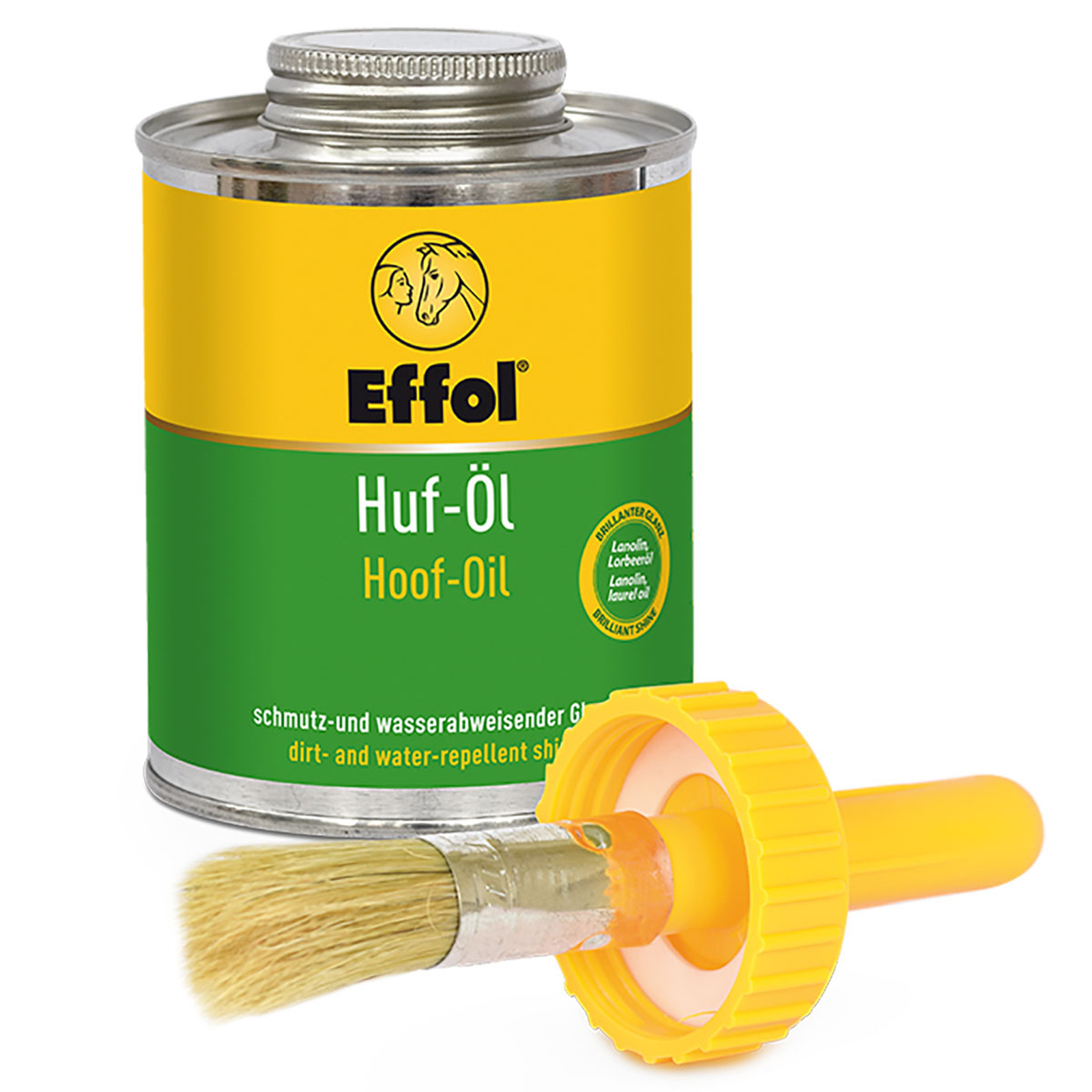 Effol Hoof-Oil med borste, 475 ml