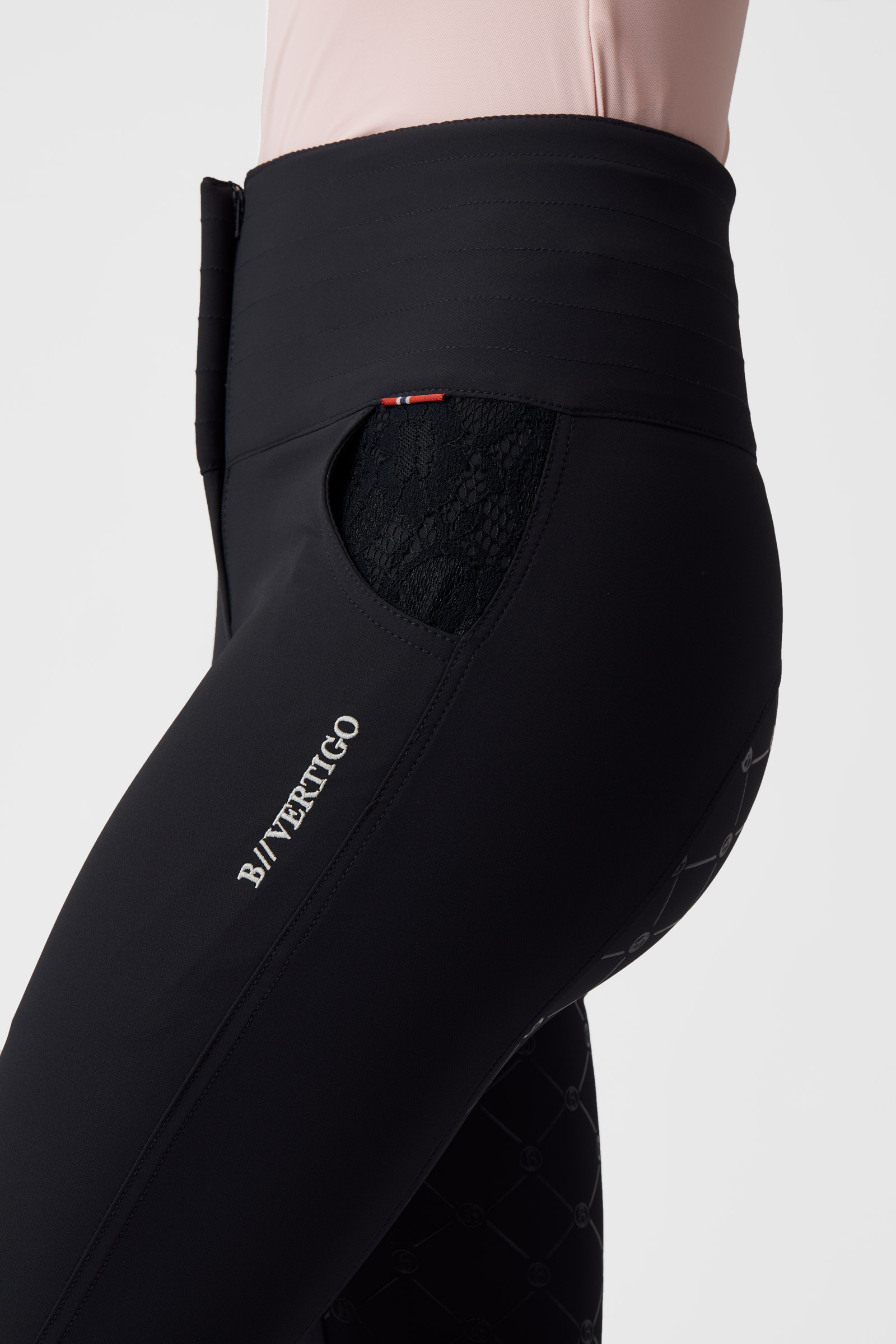 B Vertigo Natalia ridbyxor med spetsfickor för dam