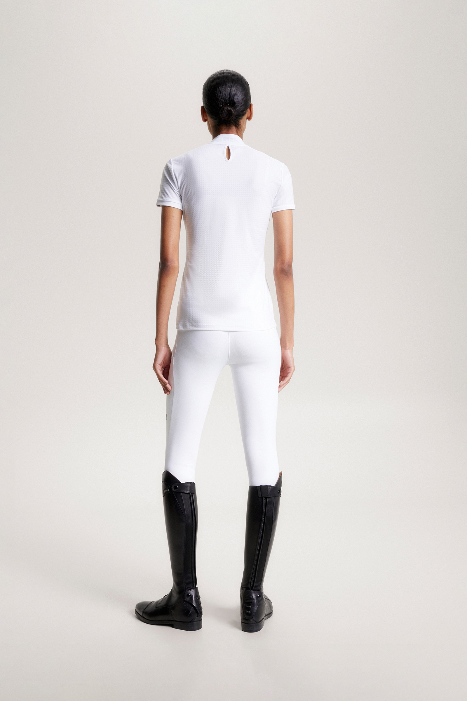 Tommy Hilfiger Equestrian Chelsea Kylig Kortärmad Polo Tröja med Logo