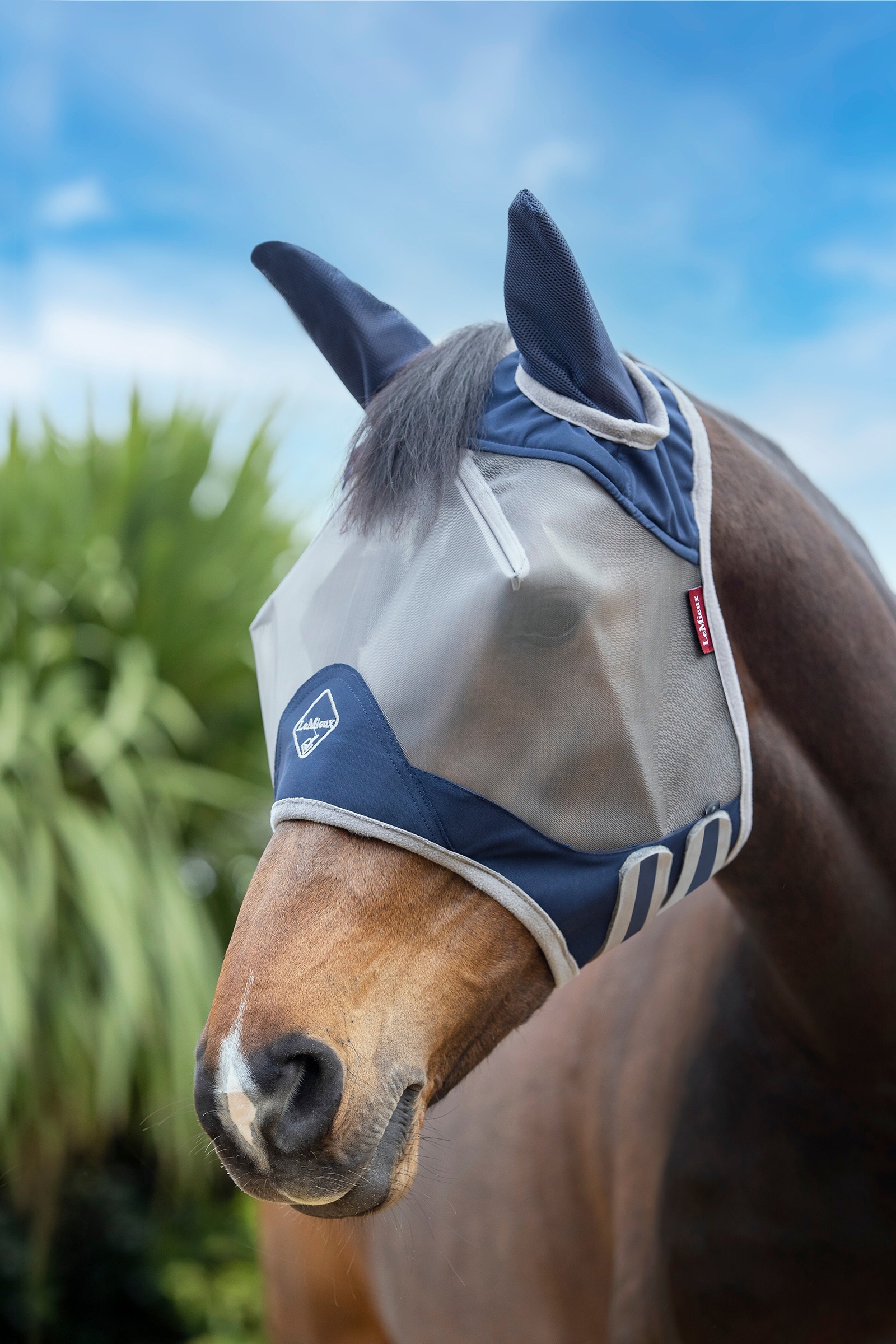 LeMieux Armour Shield Pro Fly Protector halv flughuva