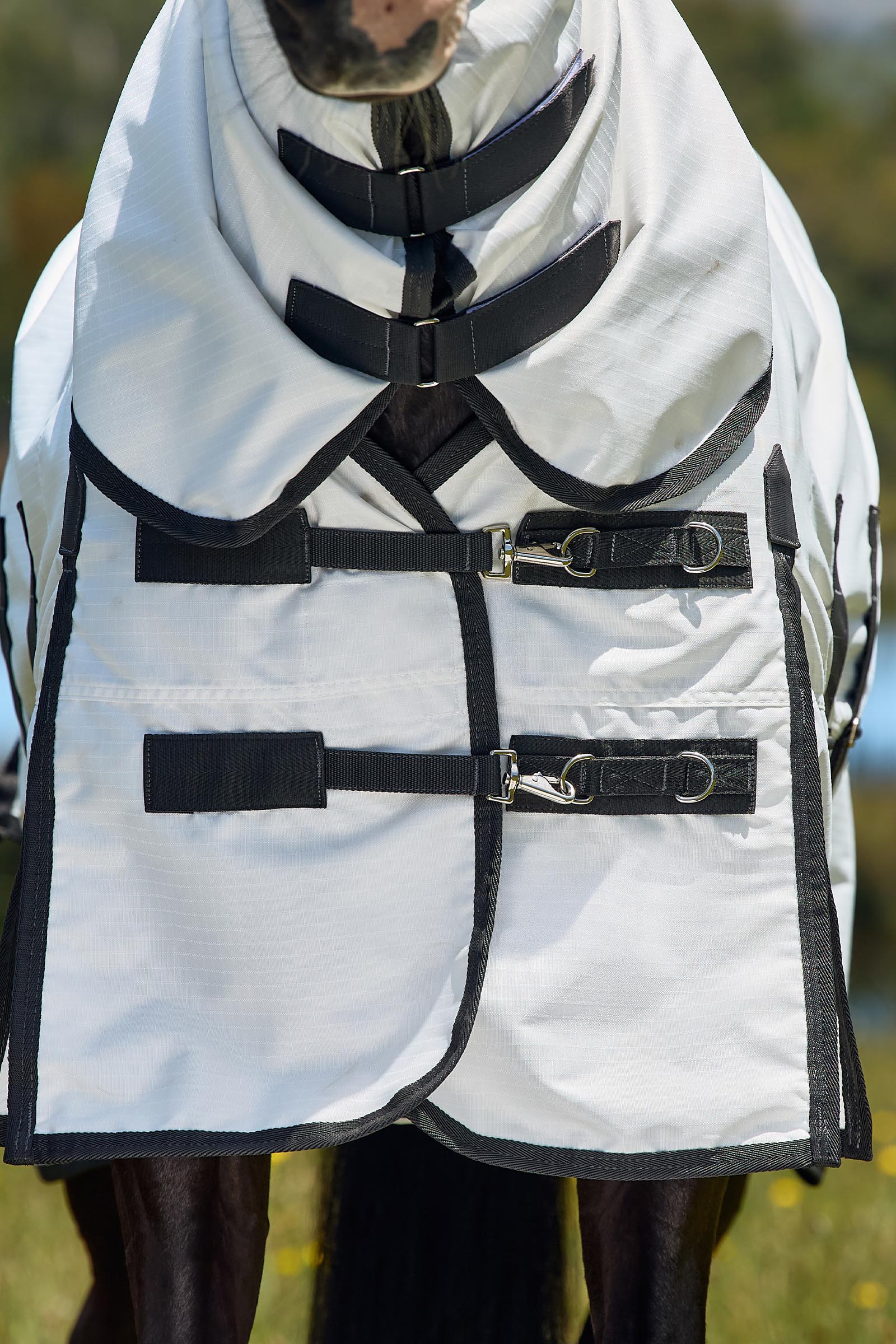 Weatherbeeta ComFiTec Sweet Itch Shield Flugt&auml;cke kombi med fast hals, 0 g  