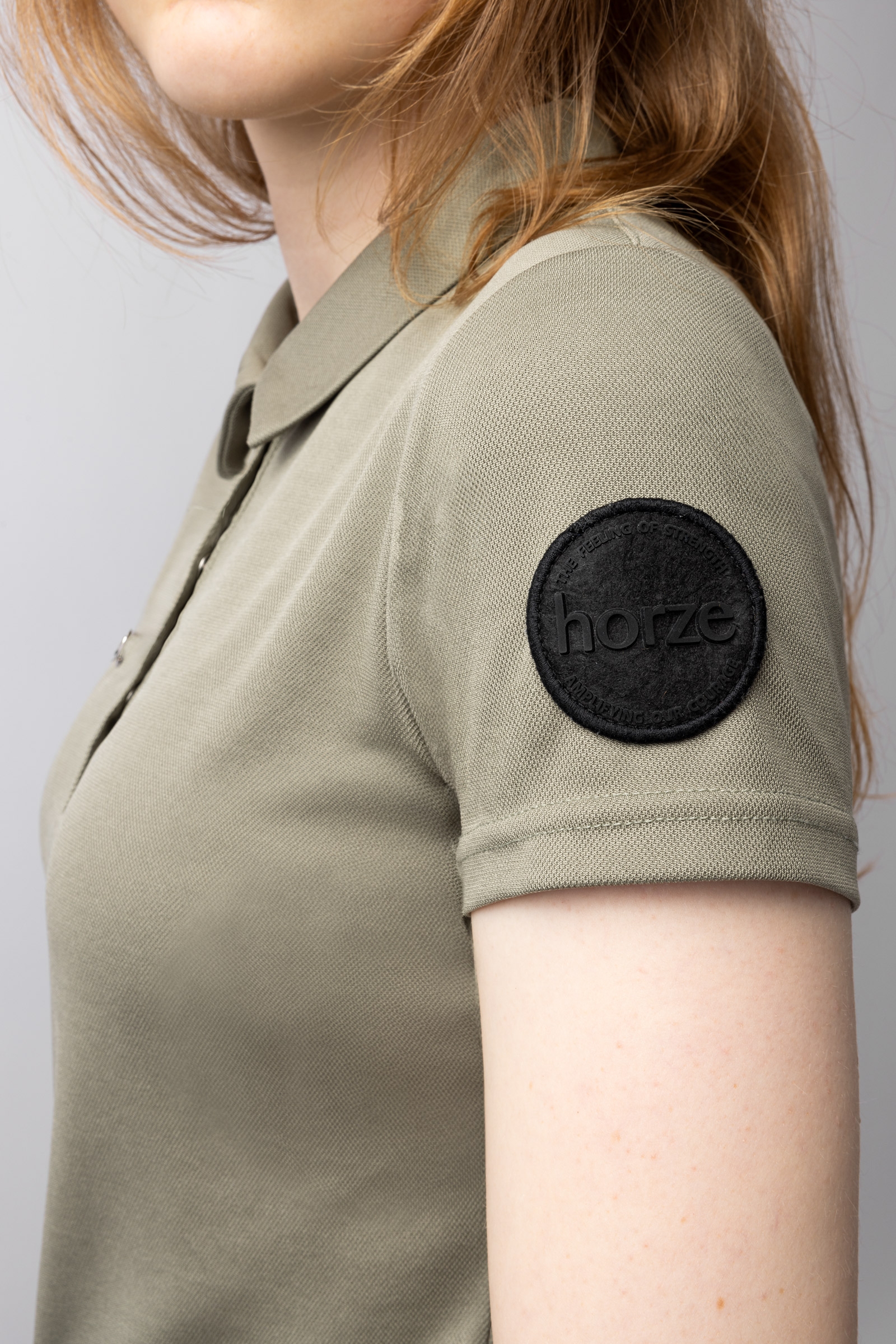 Horze Denise funktionell kortärmad polotröja för dam