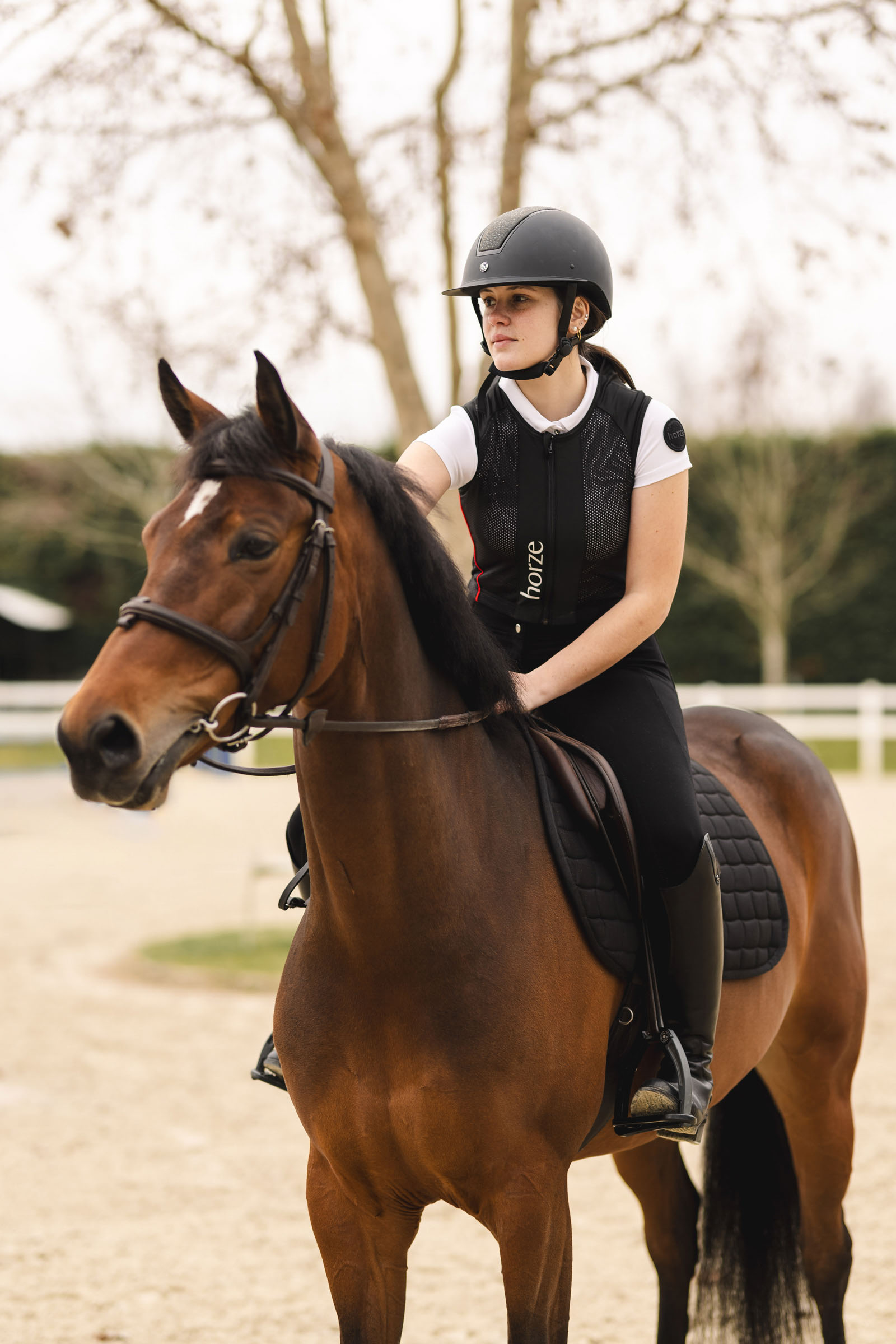 Horze LUNA Ryggskydd 