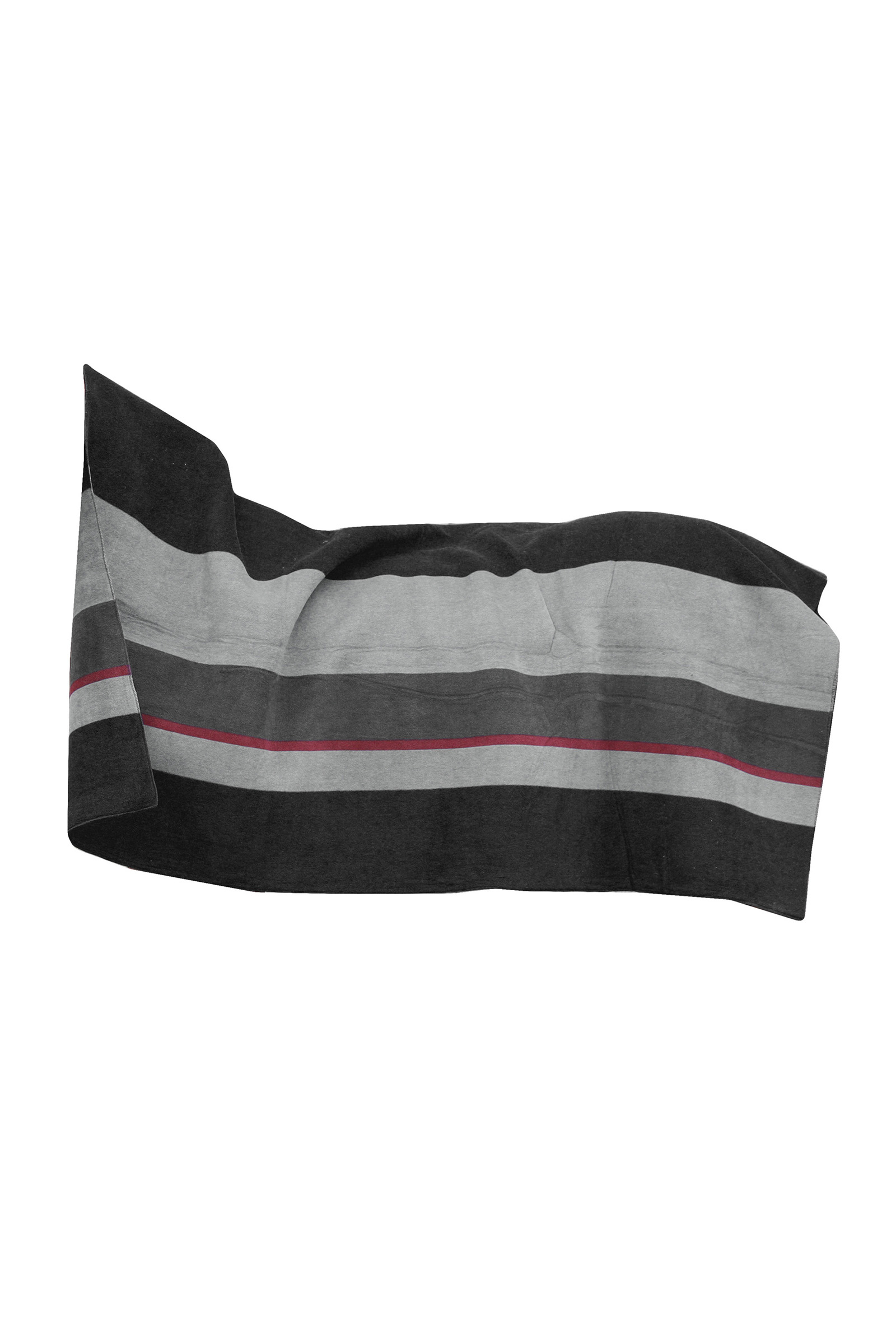 Black/Gray Kentucky Horsewear Heavy Fleece Täcke