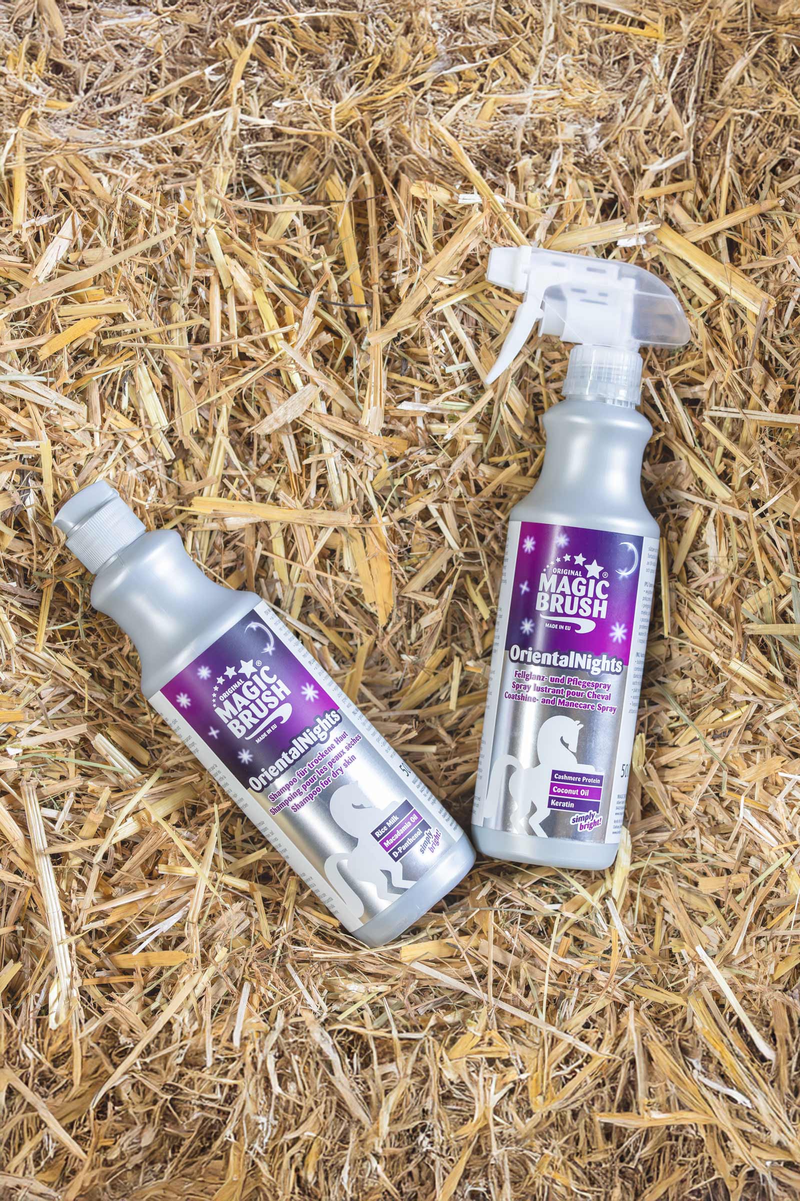 MagicBrush Oriental Nights glans- och vårdspray för päls och man, 500 ml