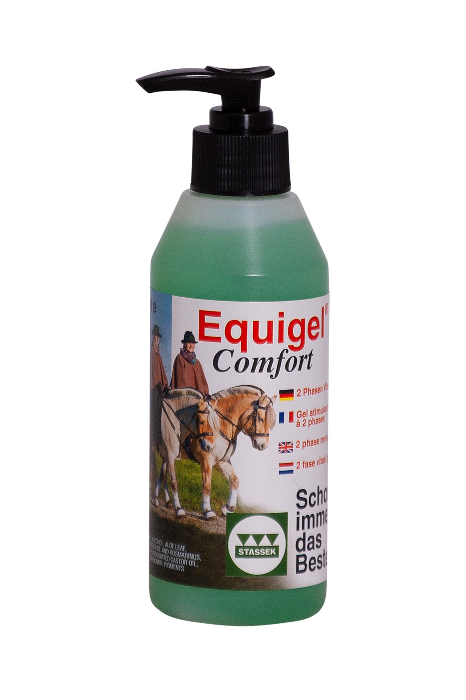 Stassek Kylande och lugnande Equigel, 250 ml