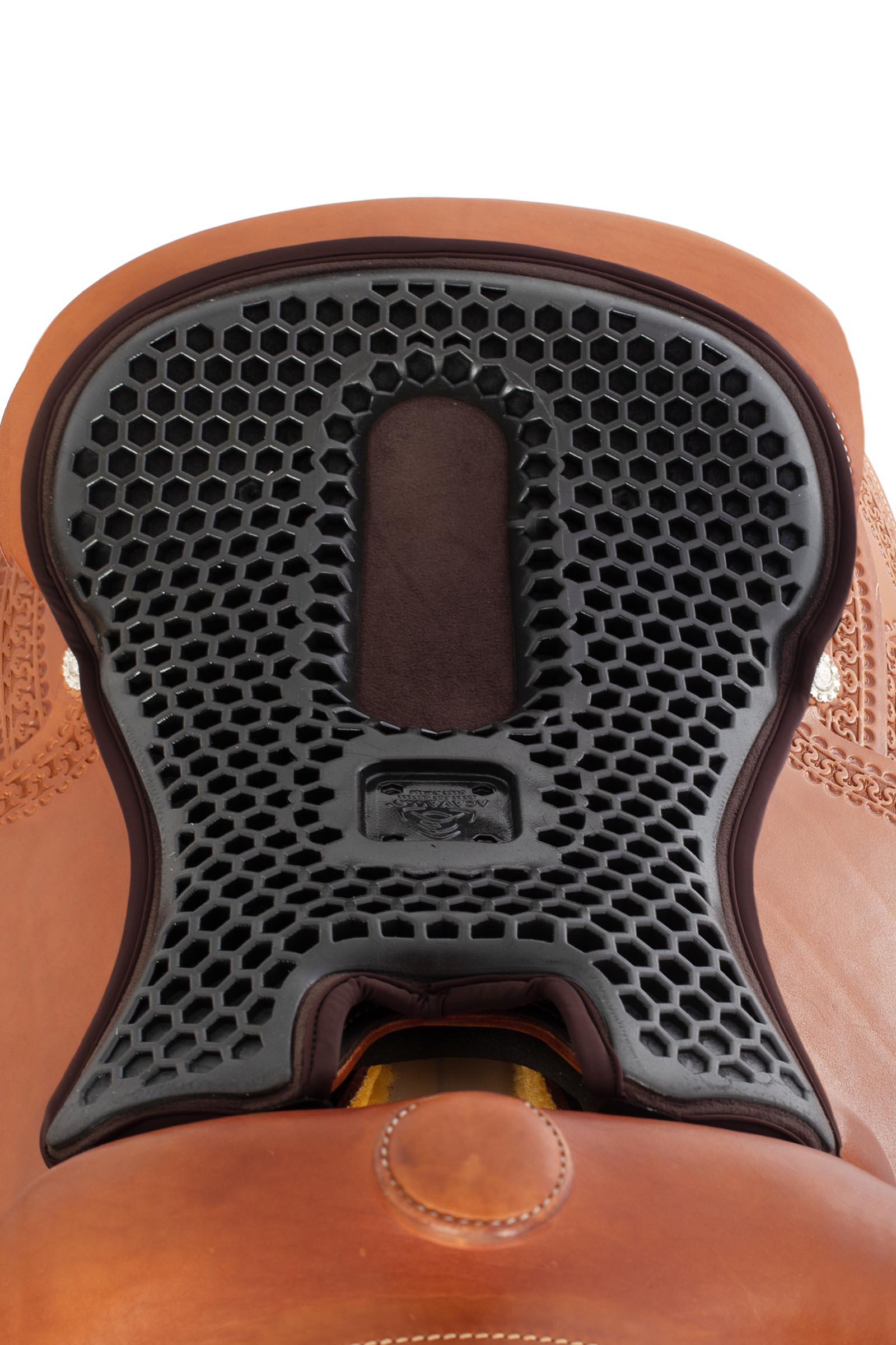 Acavallo Ortho-Coccyx s&auml;tes&ouml;verdrag western Hexa Gel-Out Dri-Lex, 20 mm  