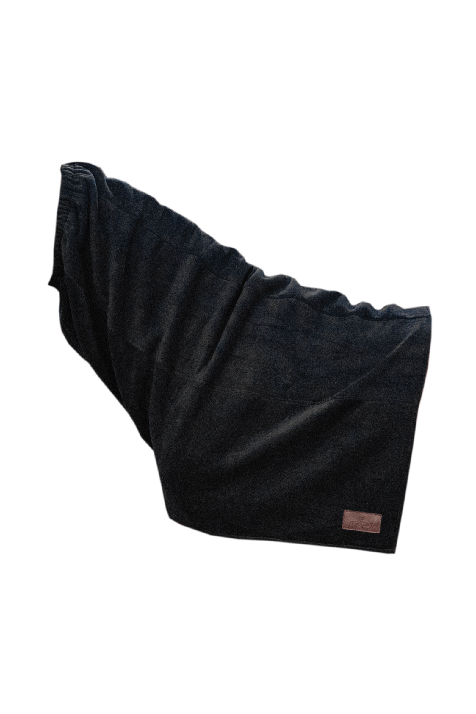 Black Kentucky Horsewear Heavy Fleece Horse scarf