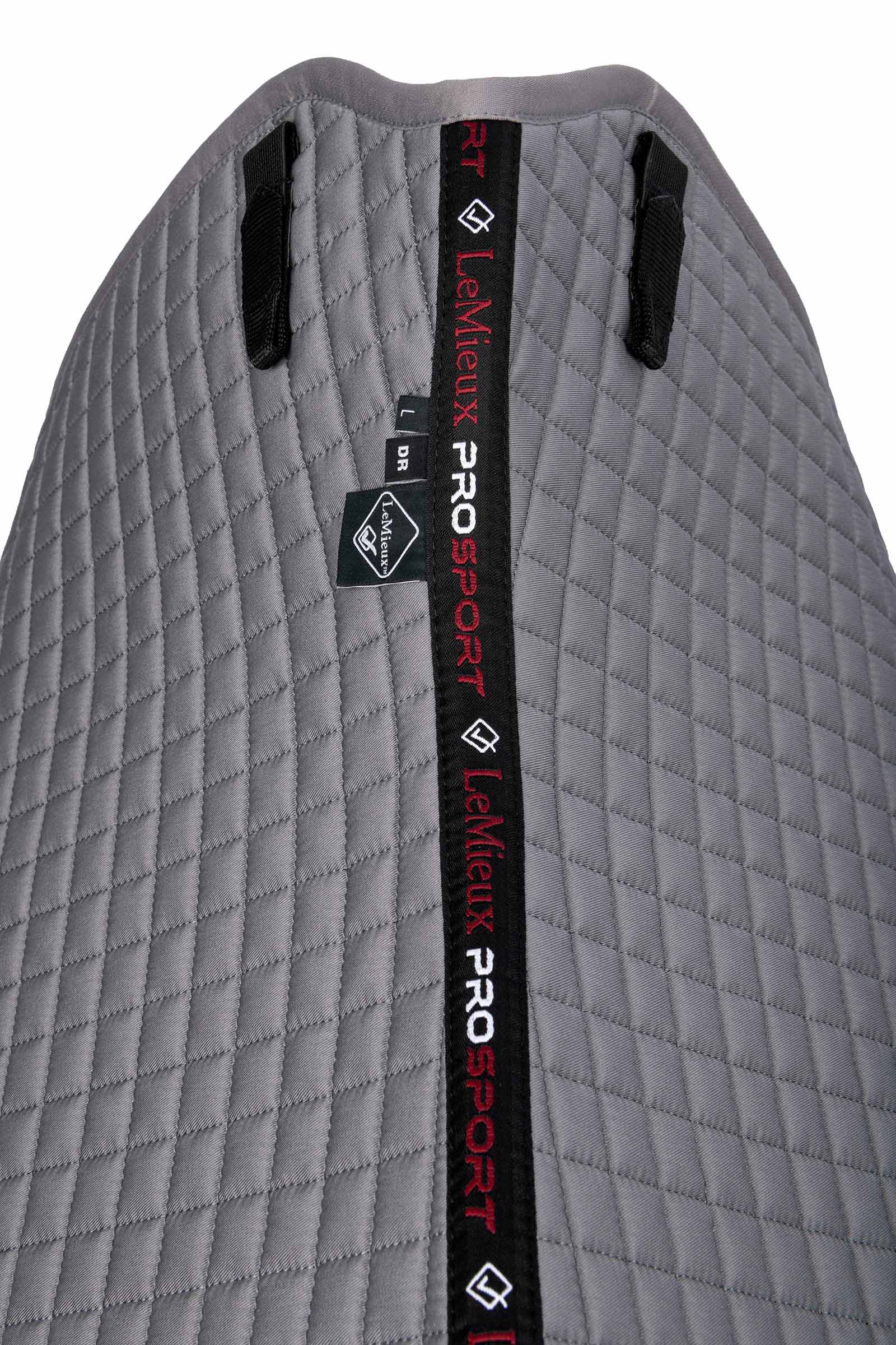 Grey LeMieux Square Dressurschabrak i bomull