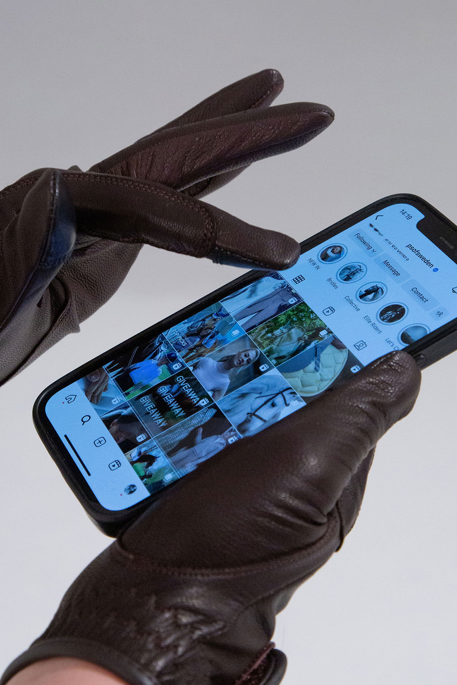 PS of Sweden mjuka l&auml;derridhandskar