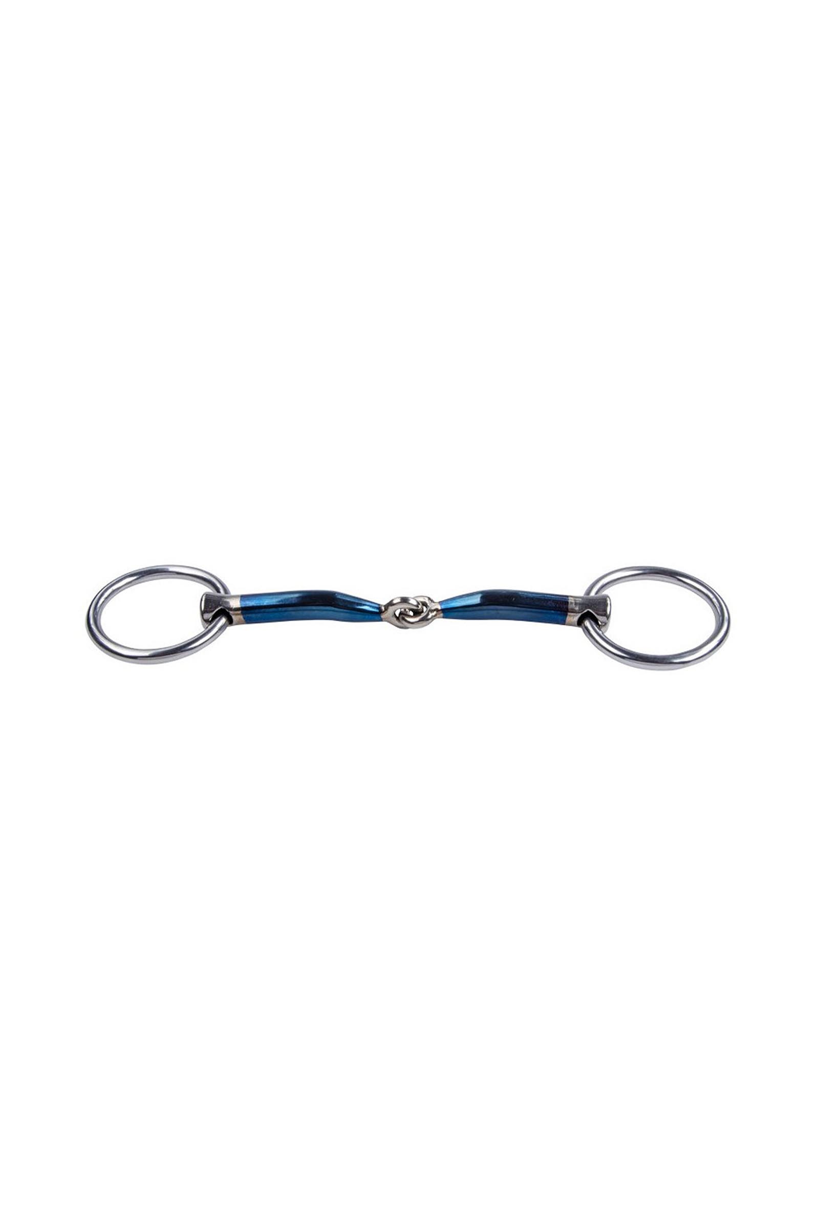 Trust Equestrian Sweet Iron delat bridongbett med l&ouml;sa ringar, 12 mm