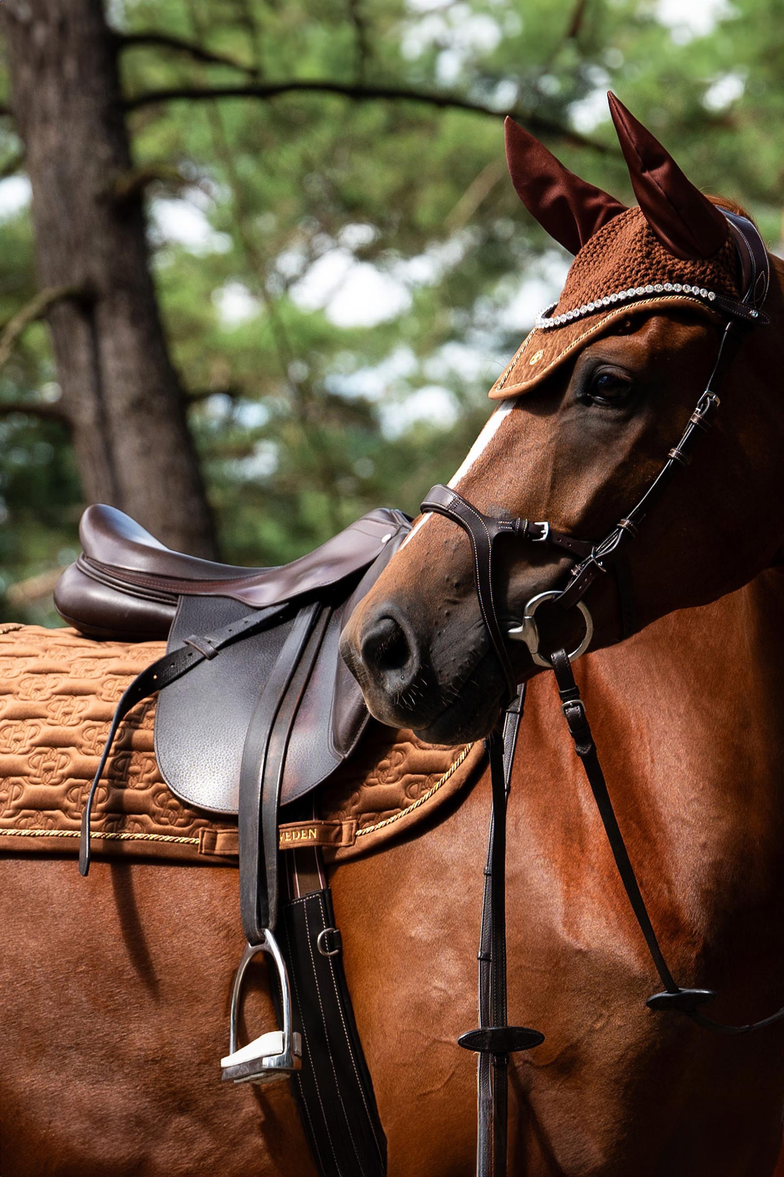 PS of Sweden schabrak Velvet Monogram hoppning