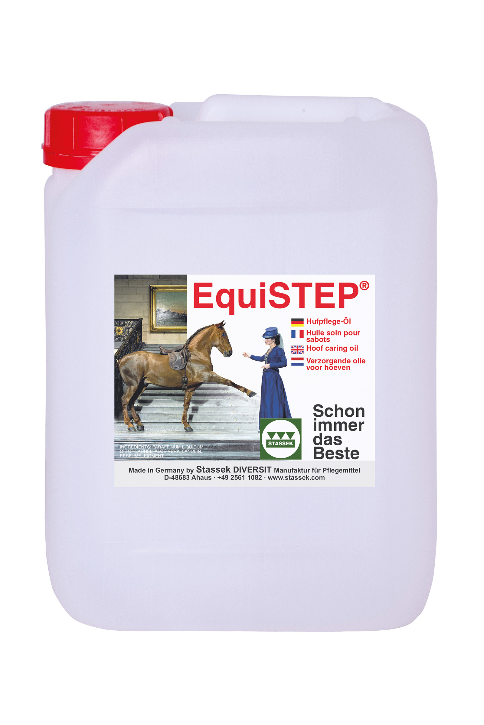 Stassek EquiSTEP  Hovolja, refilldunk, 5 liter