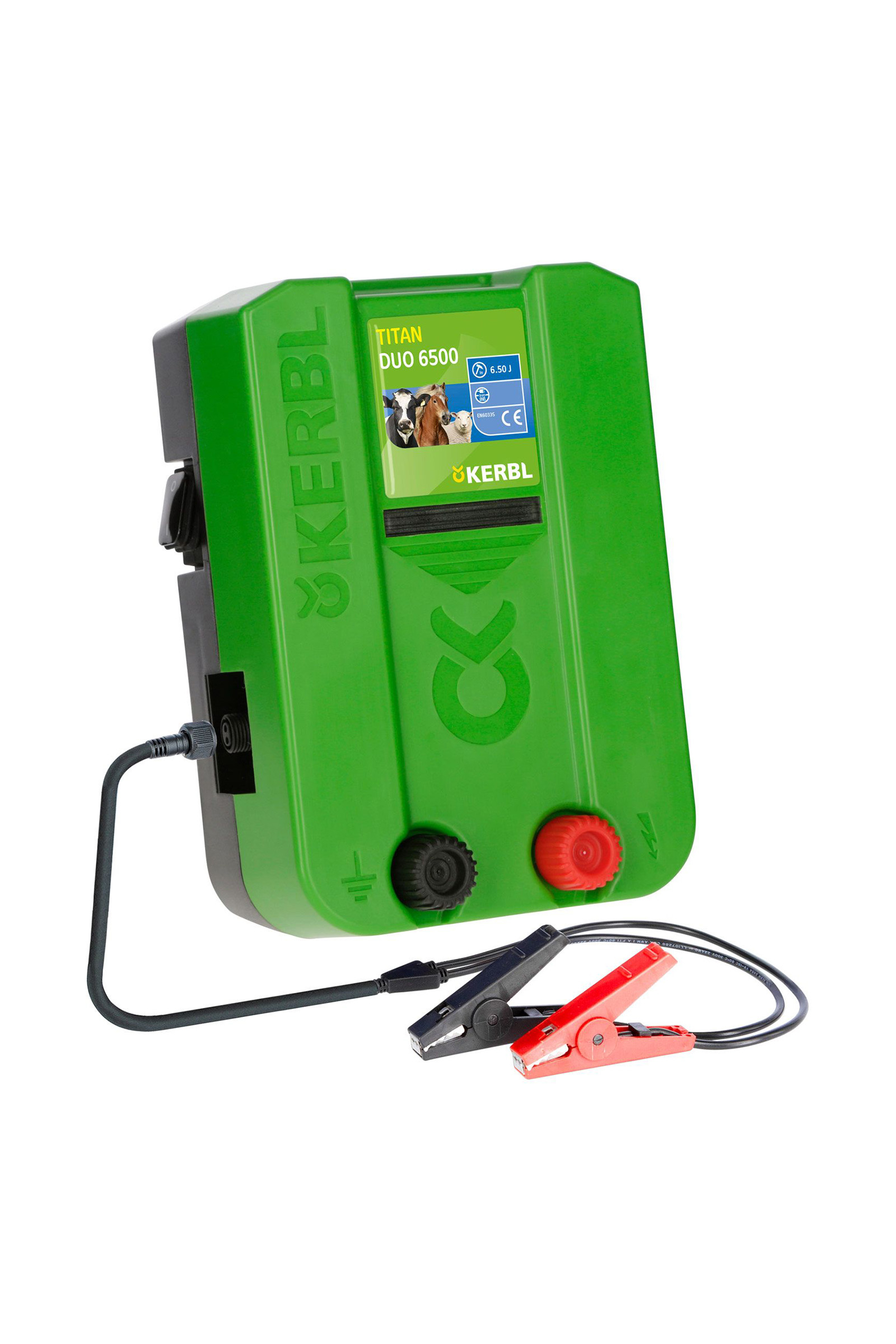 Kerbl TITAN DUO 6500 Elstängselaggregat 12V