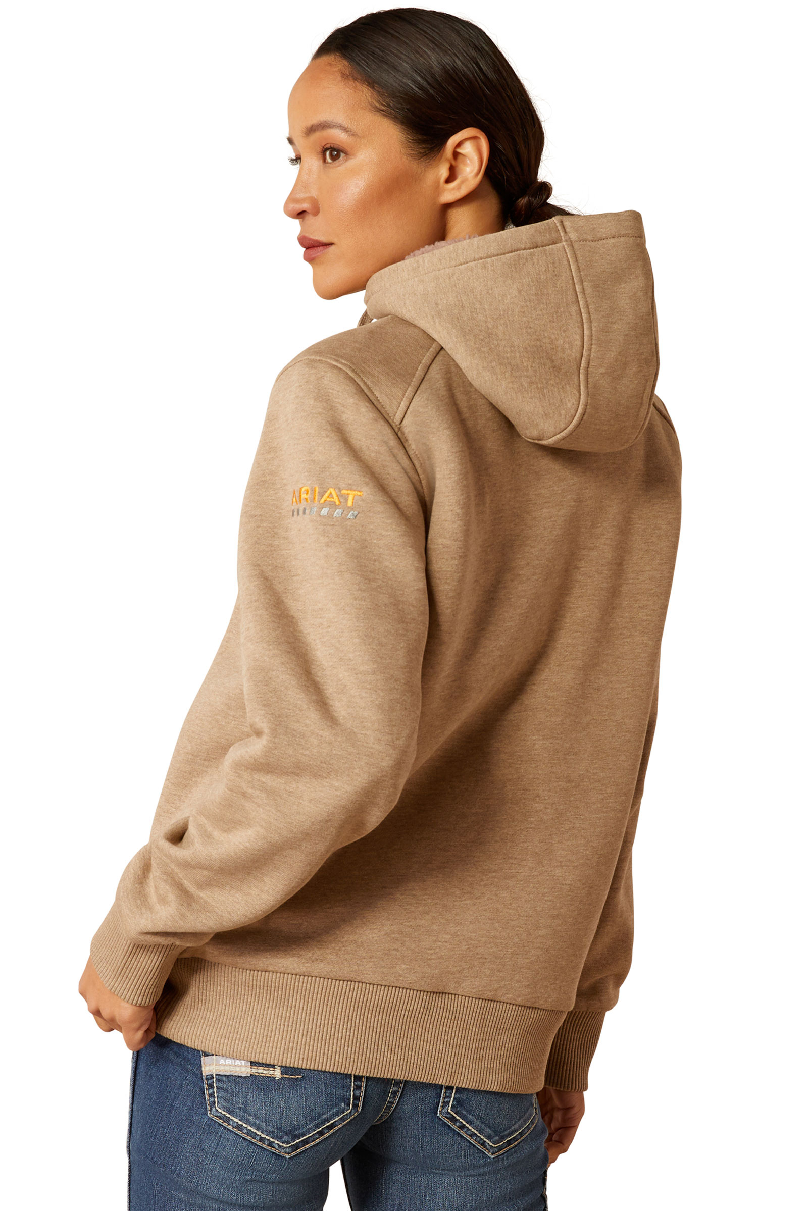 Ariat Rebar All-Weather Sherpa Hoodie med dragkedja