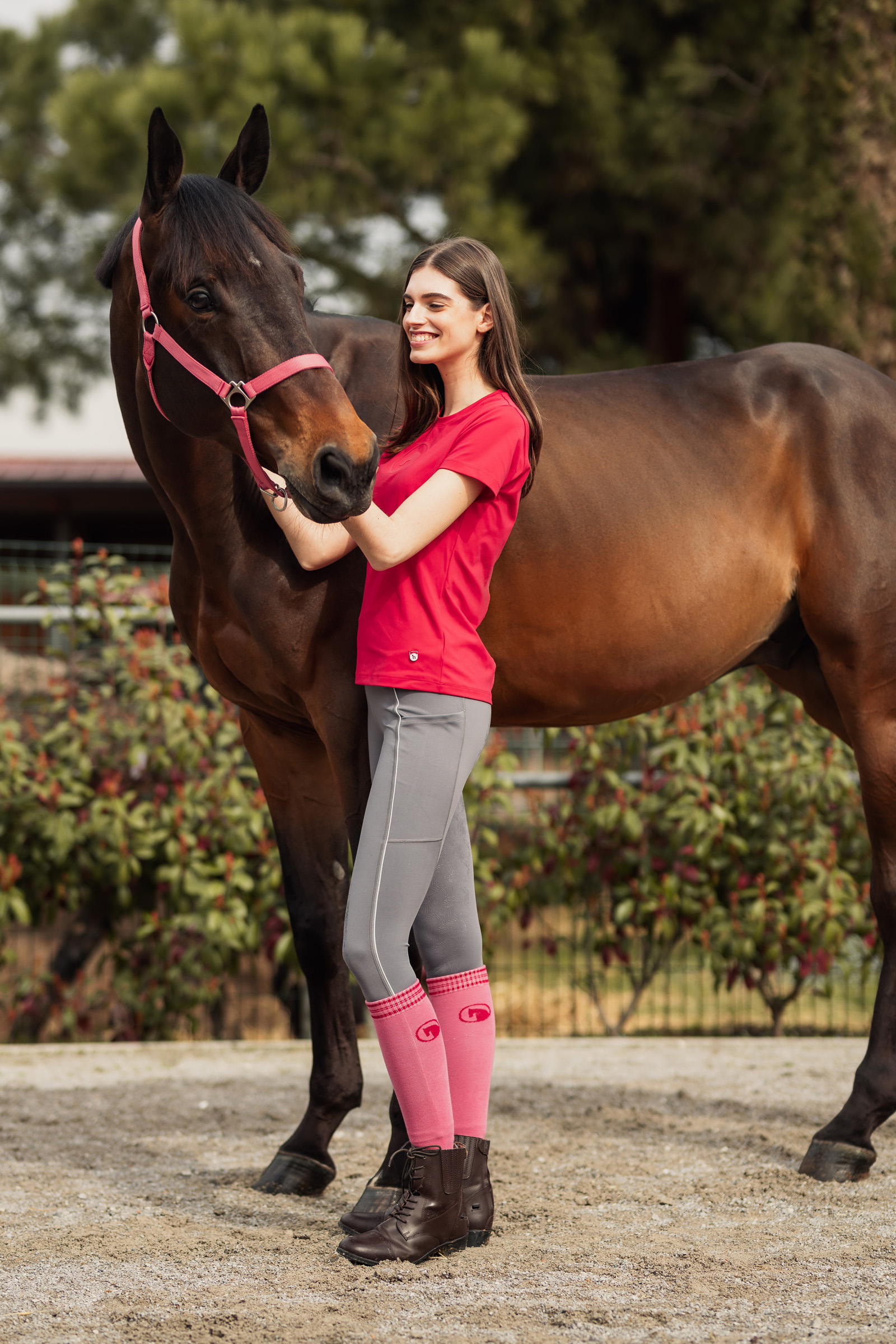 Horze Daria Damridtights med hel sätesförstärkning