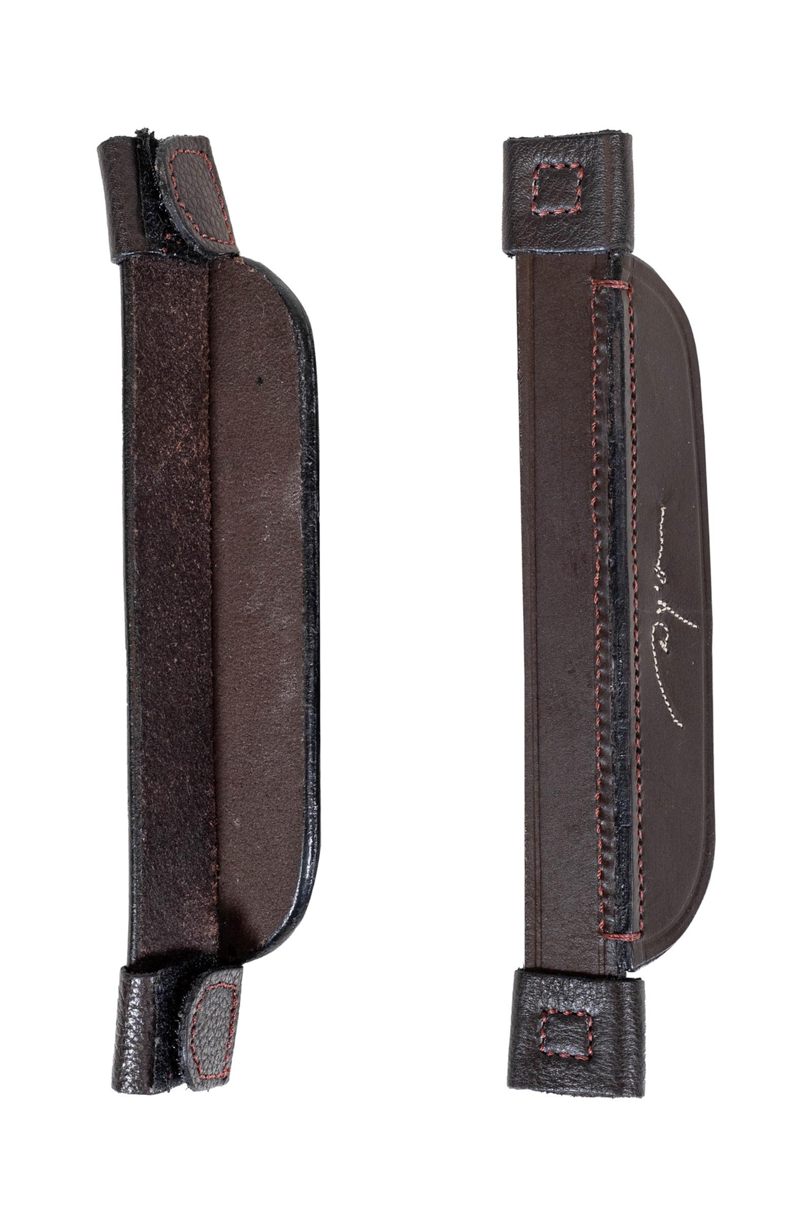 Brown Dy'on skygglappar med dekorativa s&ouml;mmar  