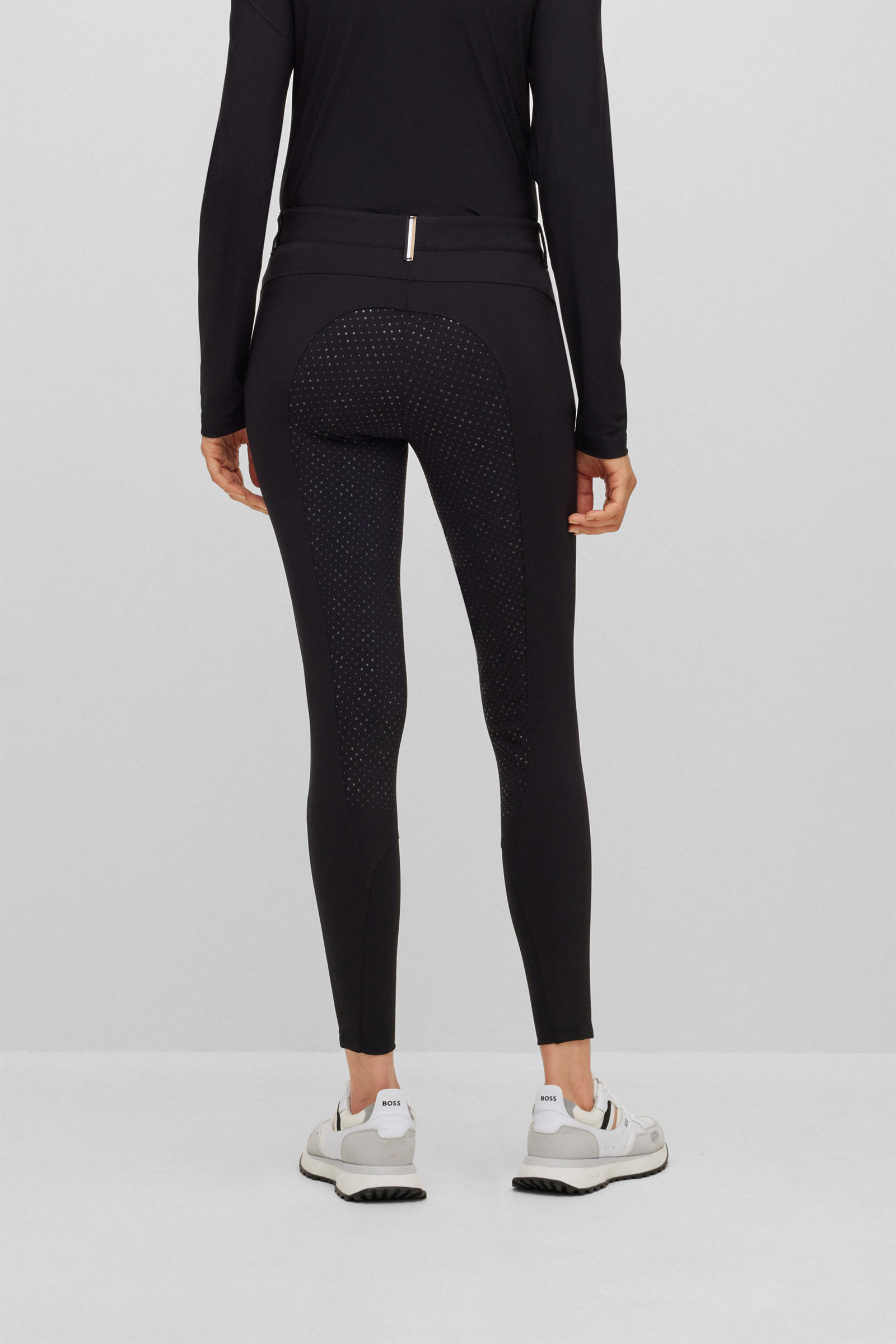 Black Boss Heather ridbyxor med full grepp f&ouml;r dam