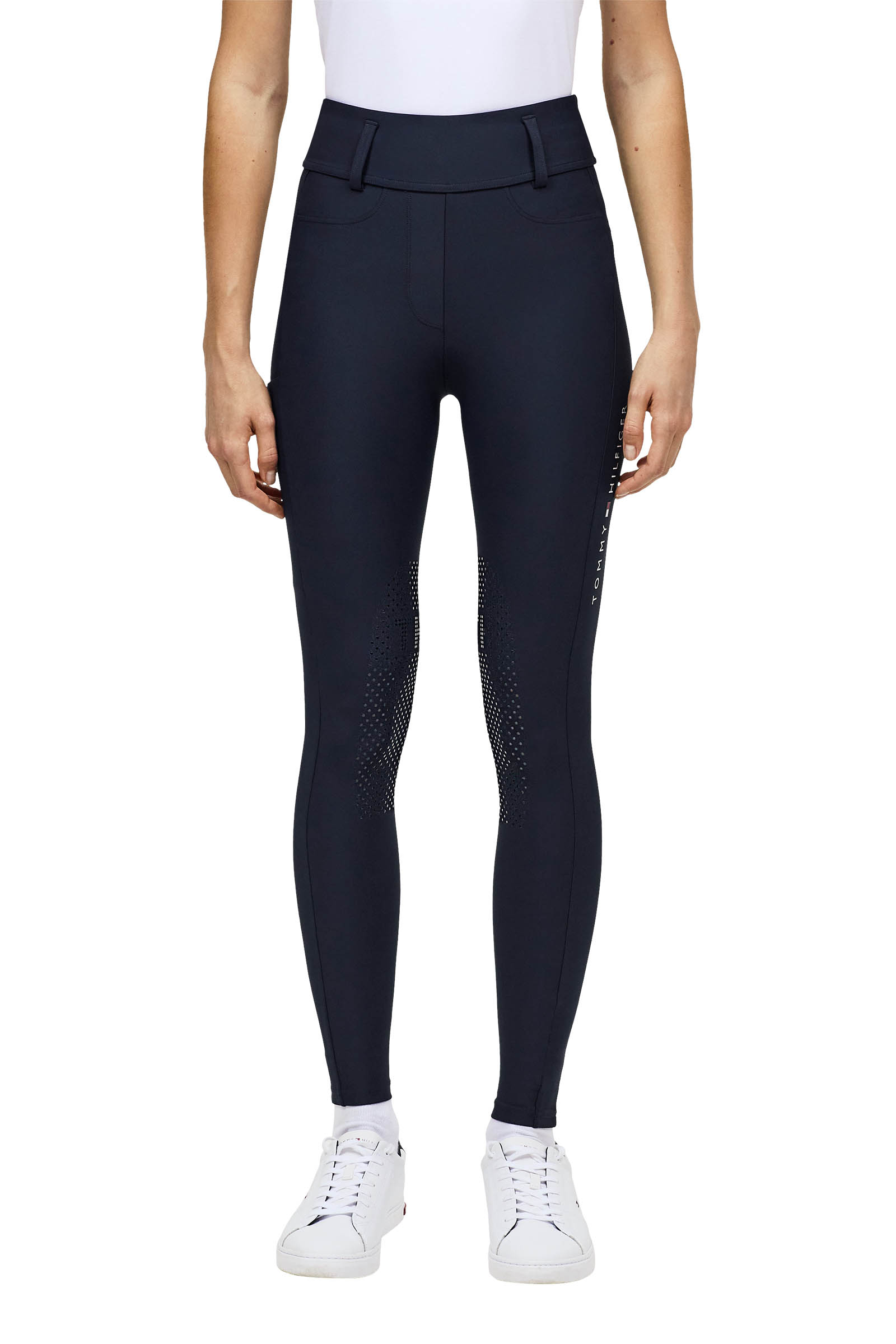 Tommy Hilfiger Equestrian Highland Hybrid Byxor med kn&auml;grepp