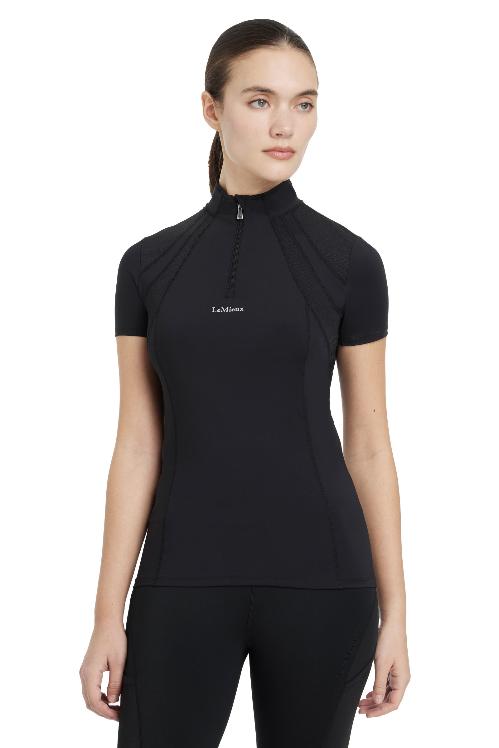Black LeMieux Mia Dam Mesh Base Layer