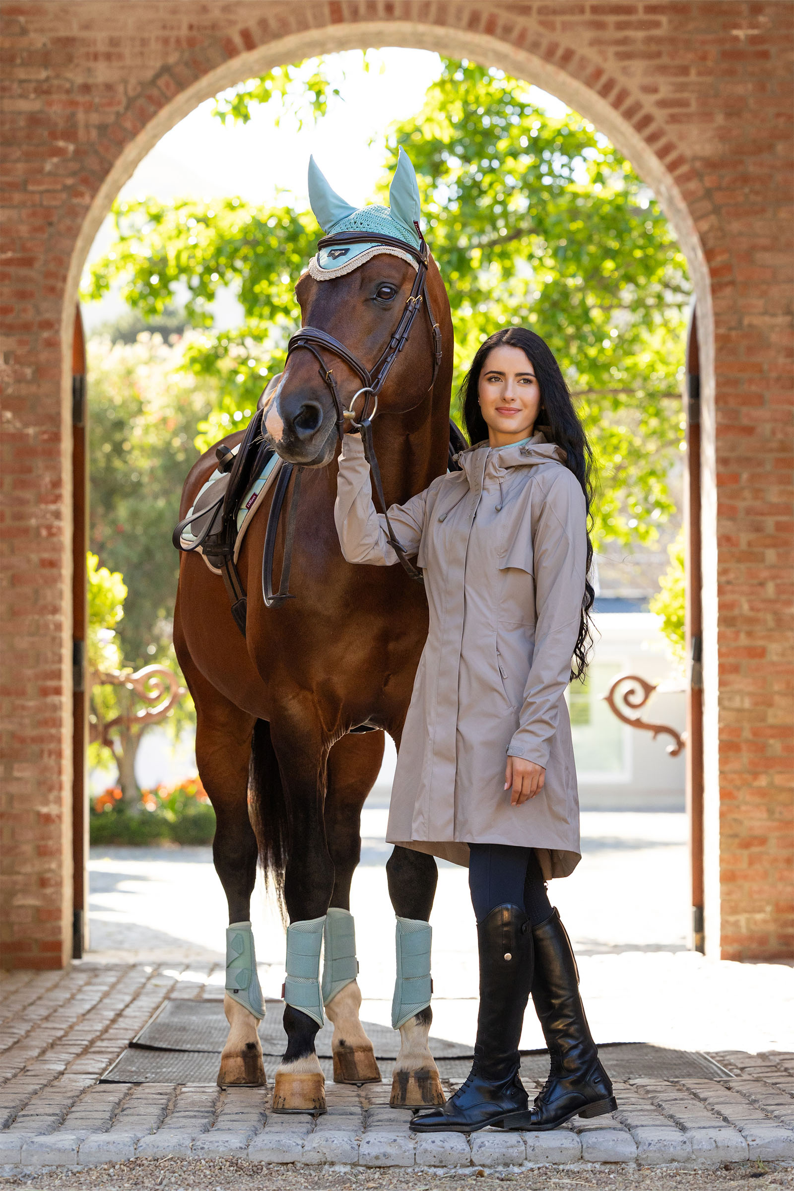 LeMieux Dam L&aring;ng Regnjacka Grace