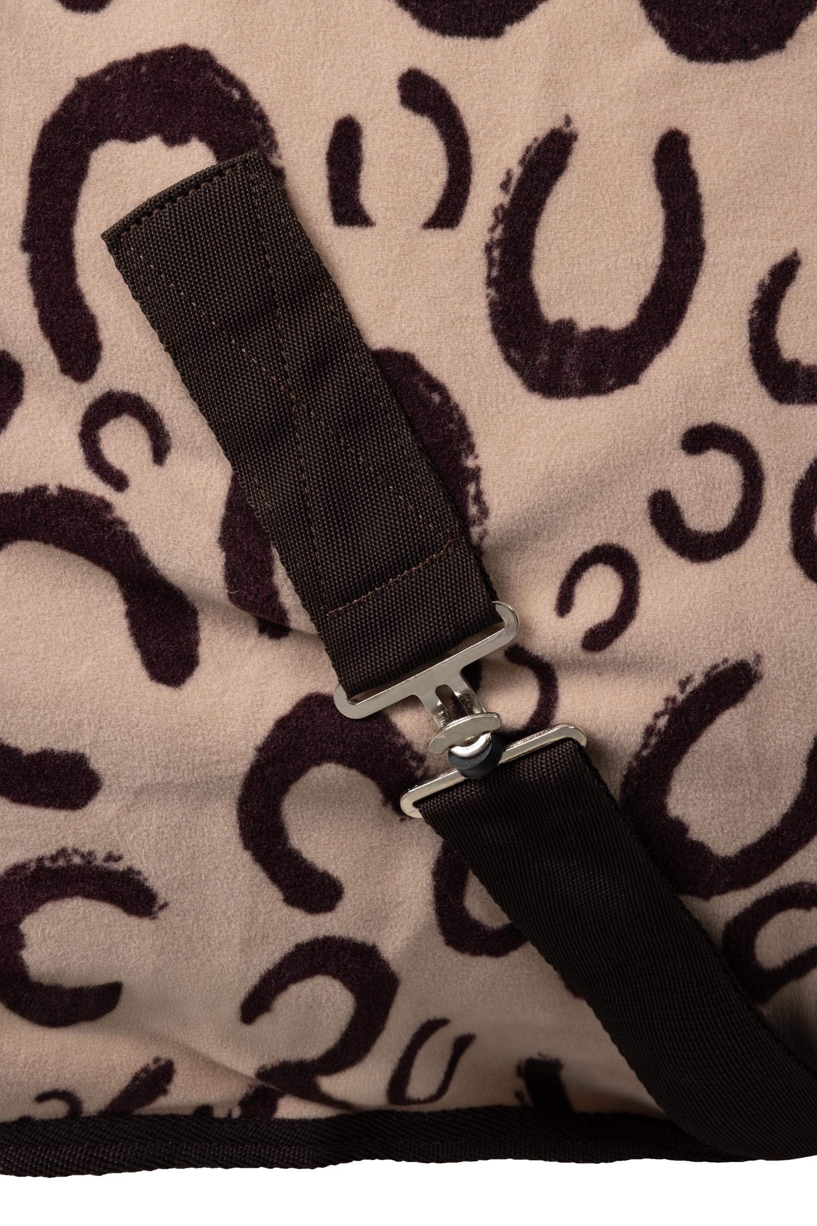 Horze Teddyfleece kyltäcke med hög lugg