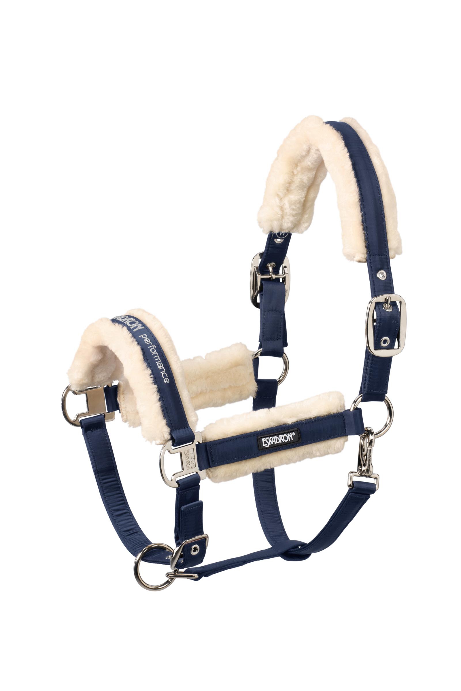 Nightblue Eskadron Faux Fur H&aring;llare Dubbeln&aring;l