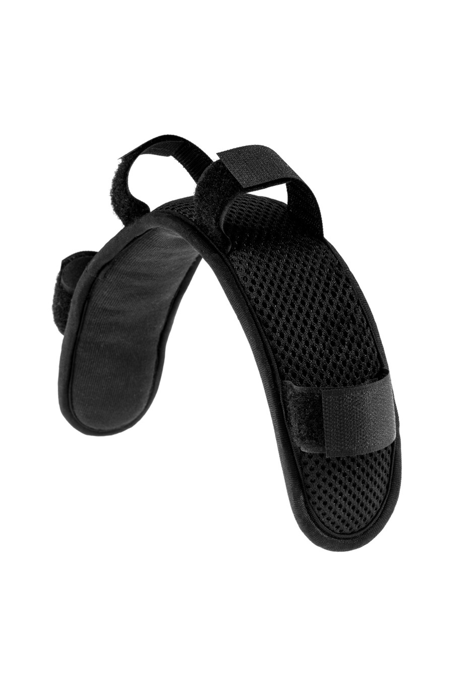 Back on Track nackskydd, kardborrband