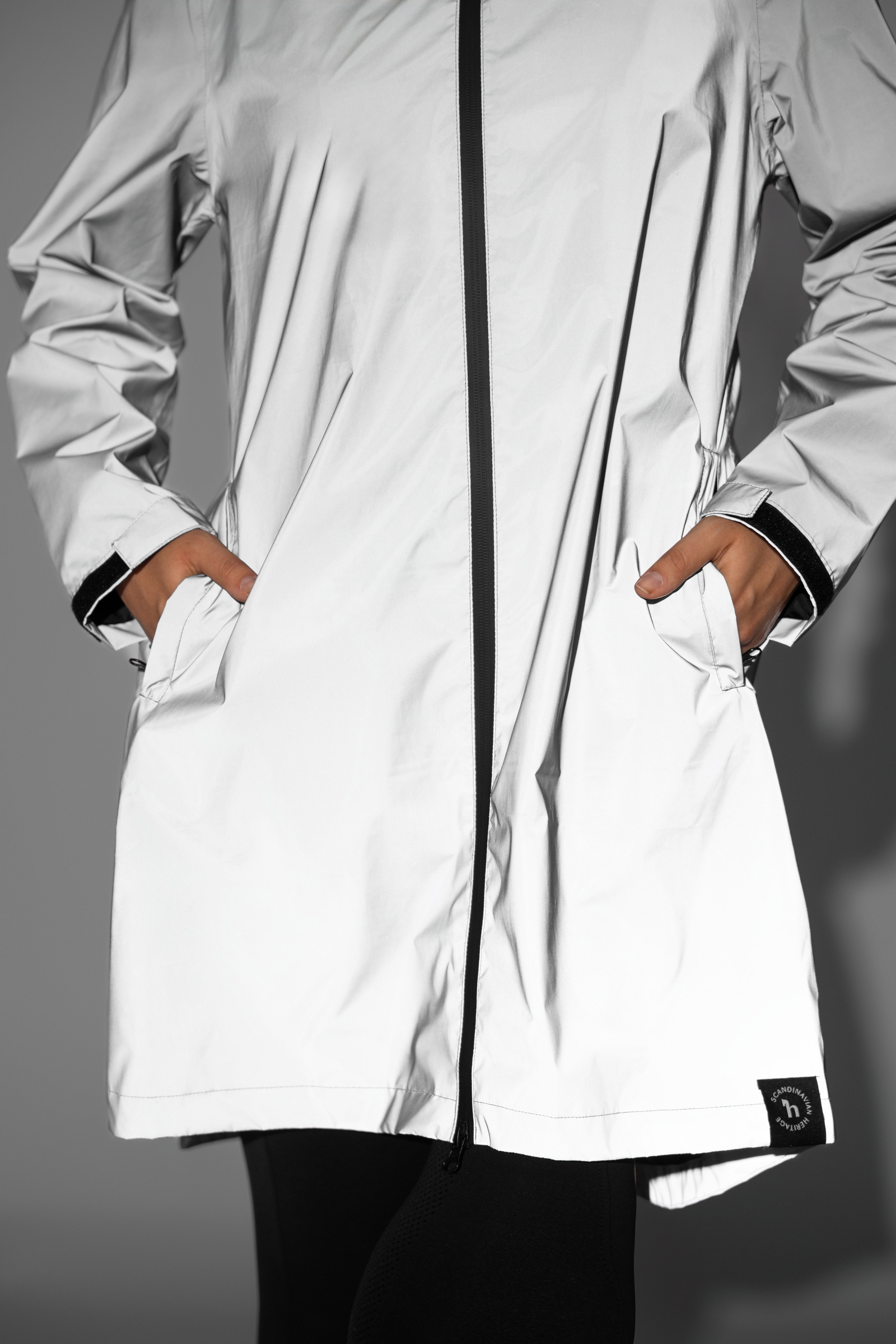 Horze Dam reflekterande regnjacka