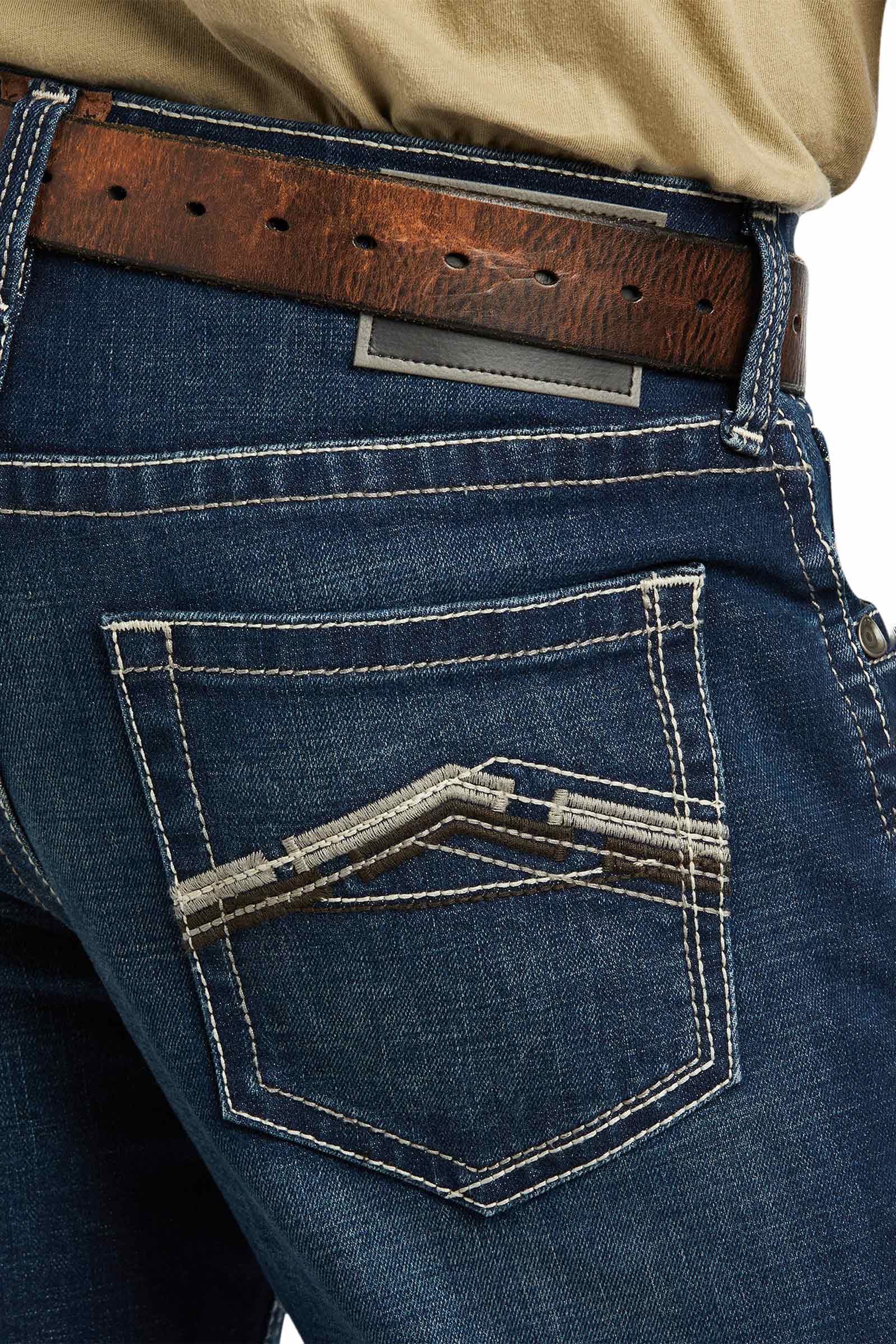 Ariat M5 Straight Stretch Remming stackable jeans med raka ben