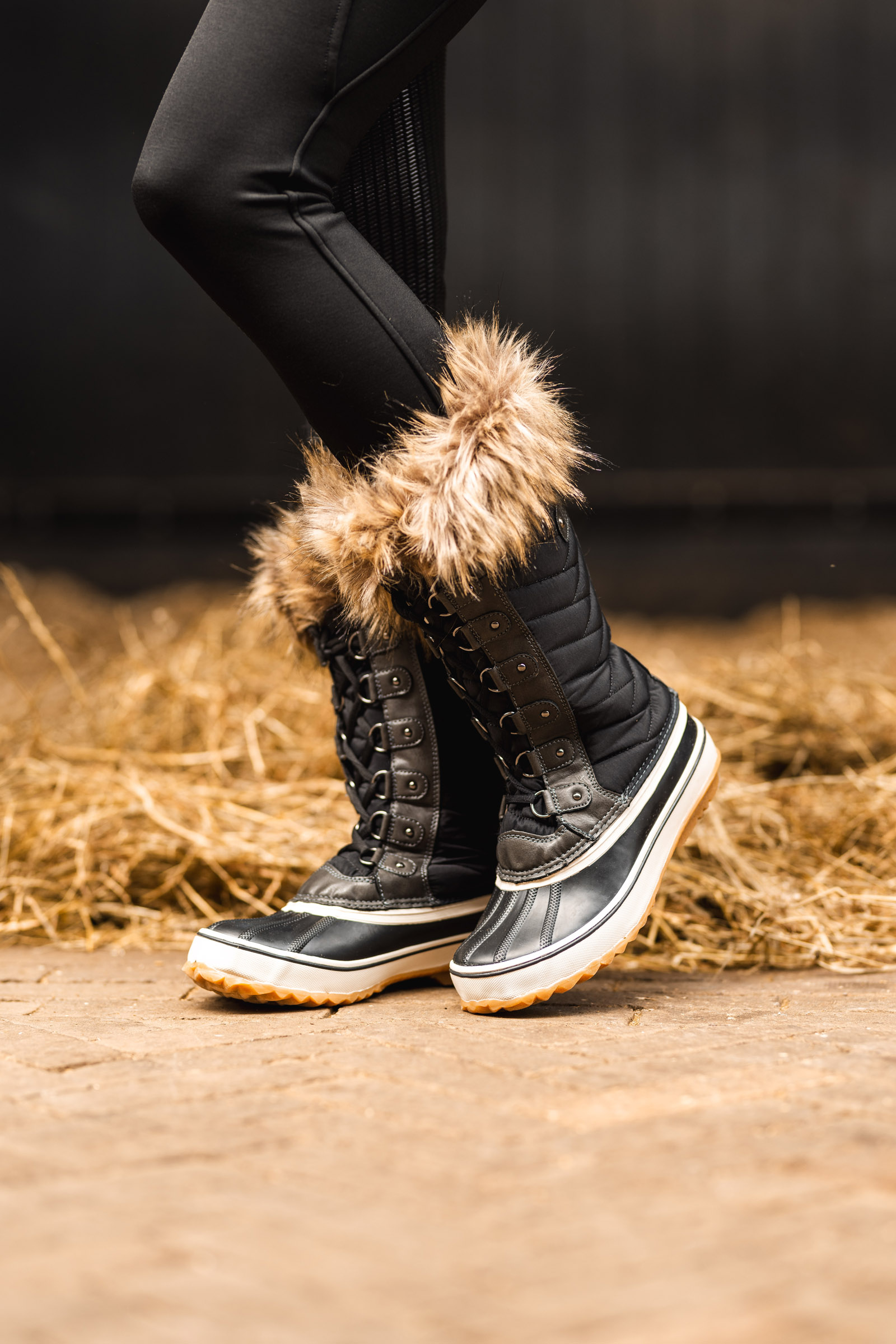 Horze pälsfodrade vinterboots