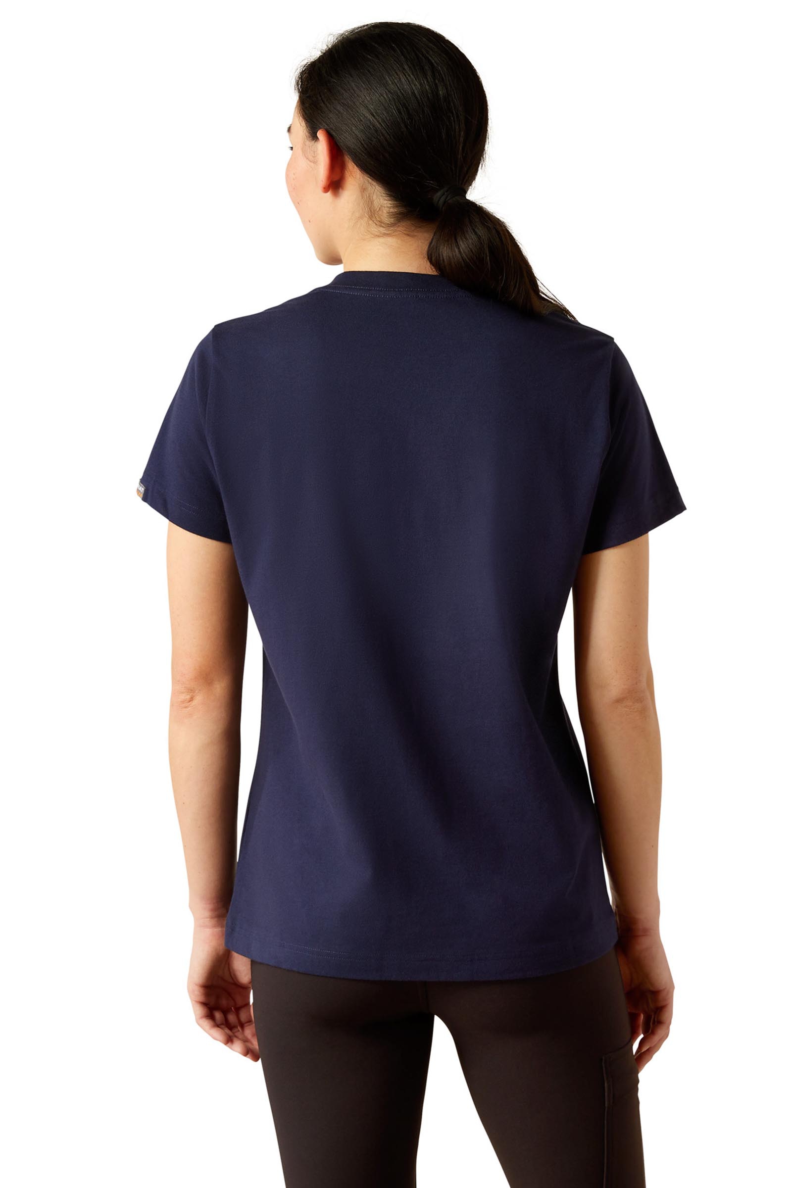 Ariat Camiseta Rebar Cotton Strong cuello en V para mujer  