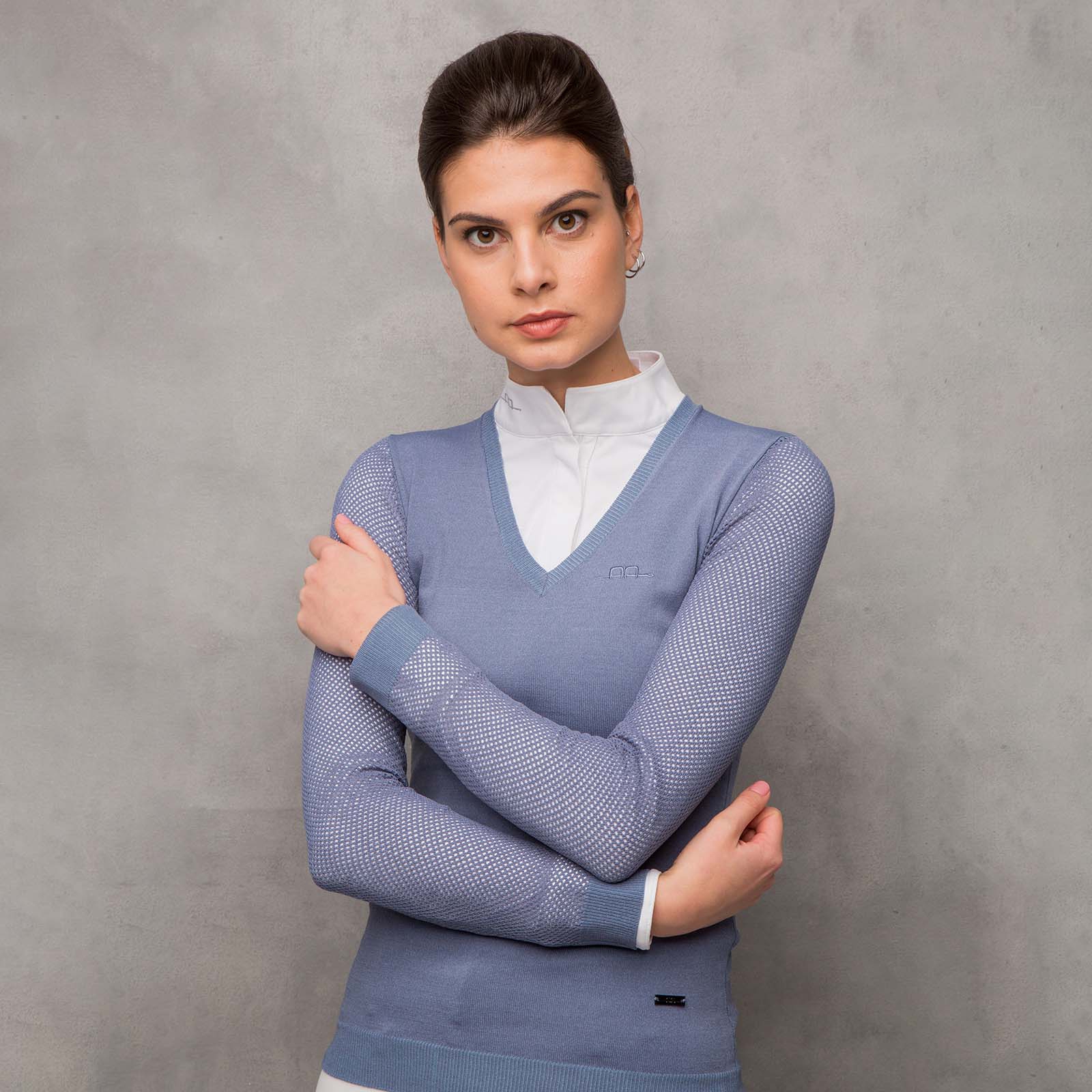 AA damtopp med perforerade &auml;rmar