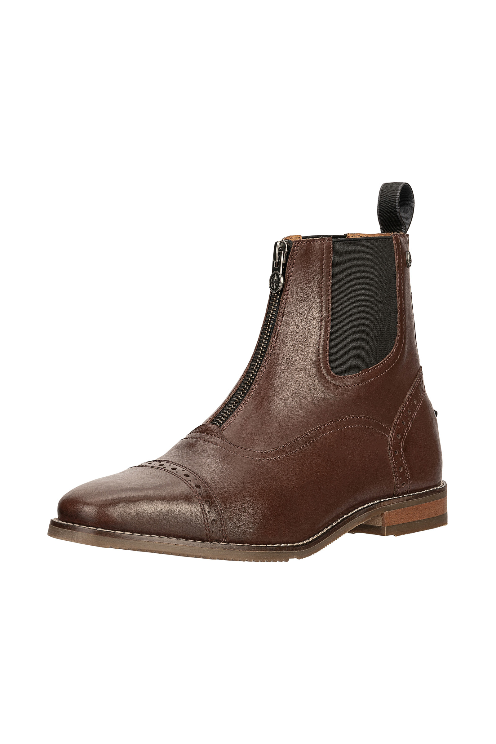 brown Suedwind Florentina Jodhpur Boots med dragkedja framtill
