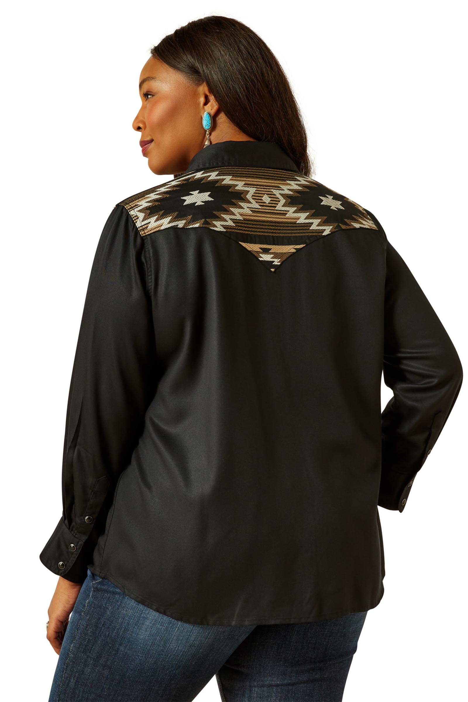 Ariat Dawn westernskjorta med tryckknappar och långa ärmar för dam