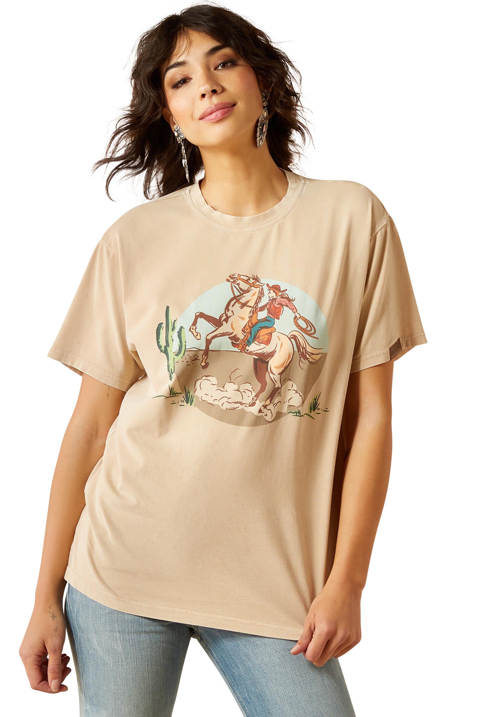 Ariat Ride On dam t-shirt