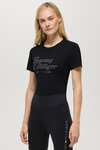 Tommy Hilfiger Equestrian Malibu T-shirt f&ouml;r dam med strass