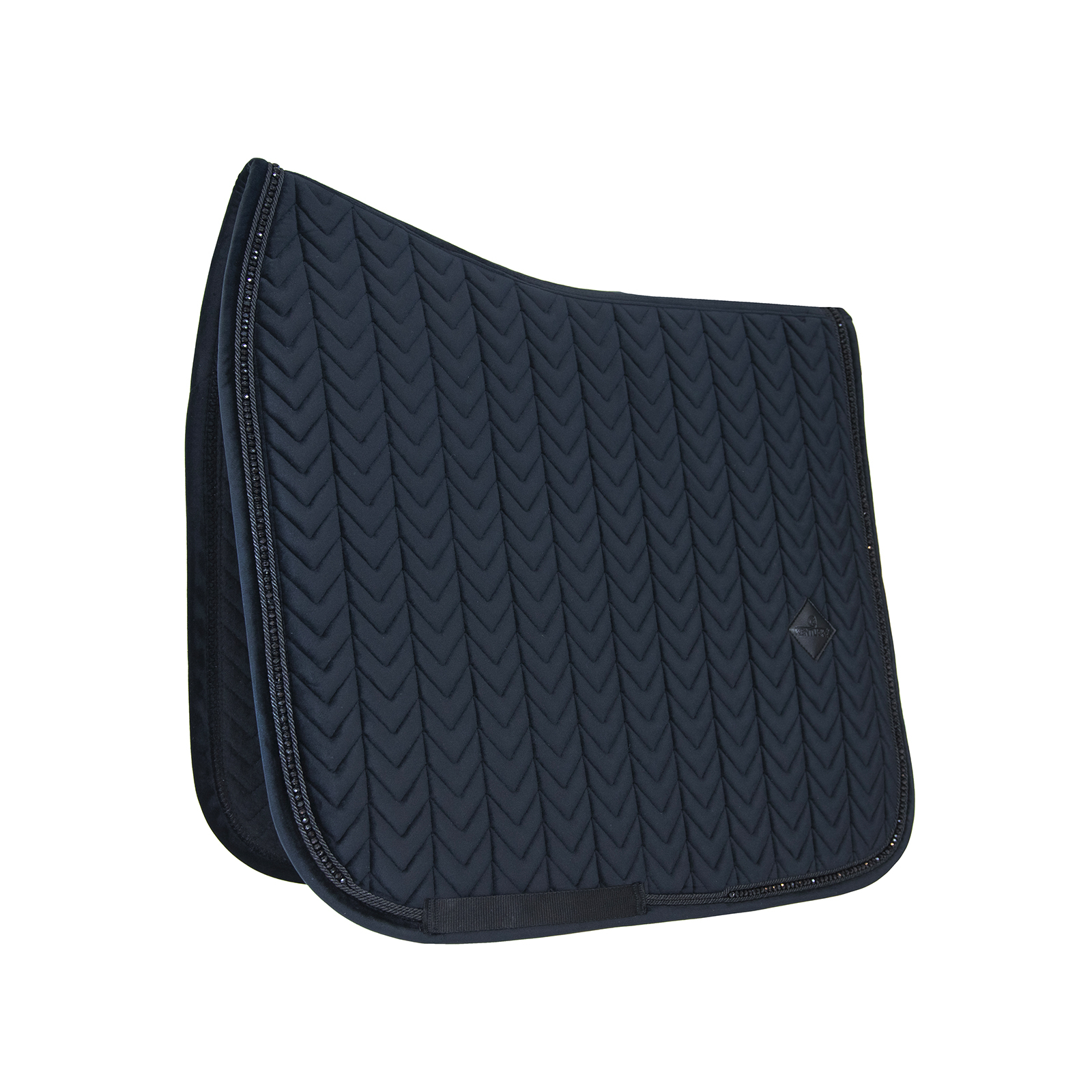 Kentucky Horsewear Velvet Pearls Dressage Saddlepad