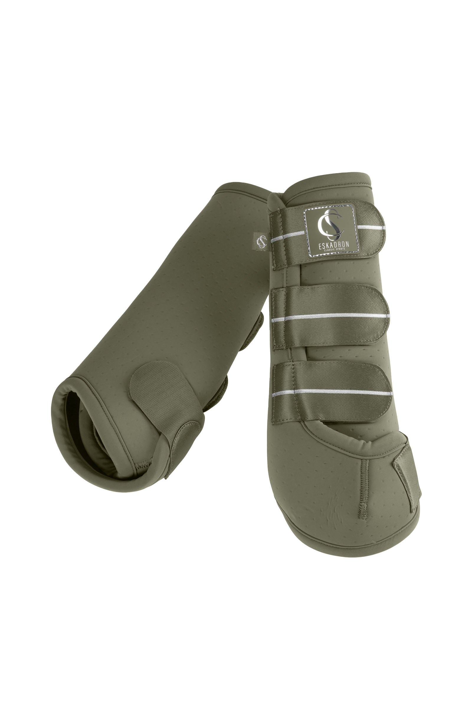 dusty olive Eskadron Classic Sports SS25 Pro Dressage senskydd, fr&auml;mre